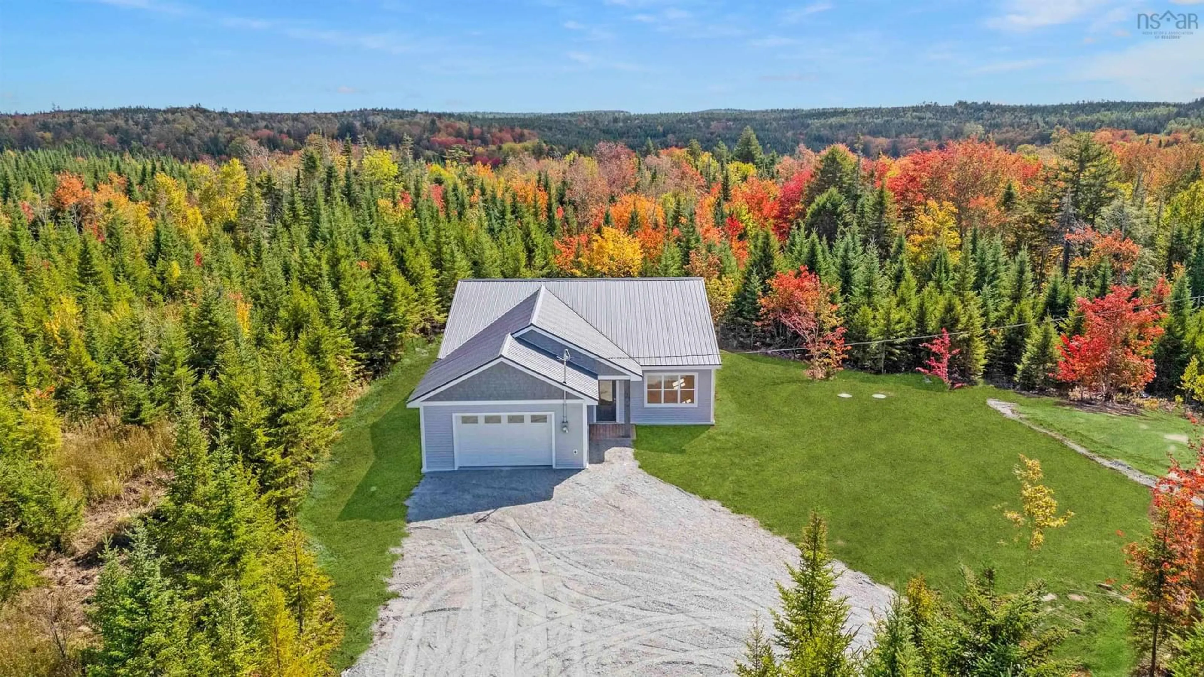 A pic from outside/outdoor area/front of a property/back of a property/a pic from drone, unknown for 60 Avery Lane, Hillsvale Nova Scotia B0N 1Z0