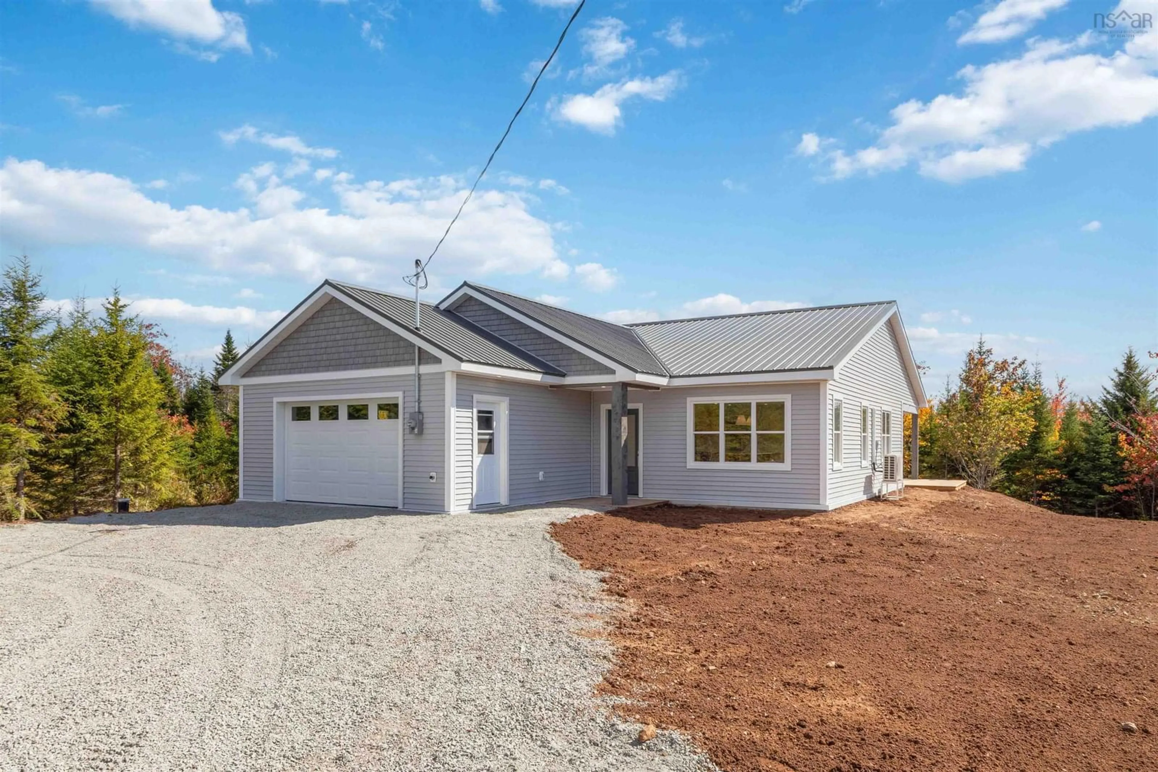 Home with vinyl exterior material, street for 60 Avery Lane, Hillsvale Nova Scotia B0N 1Z0