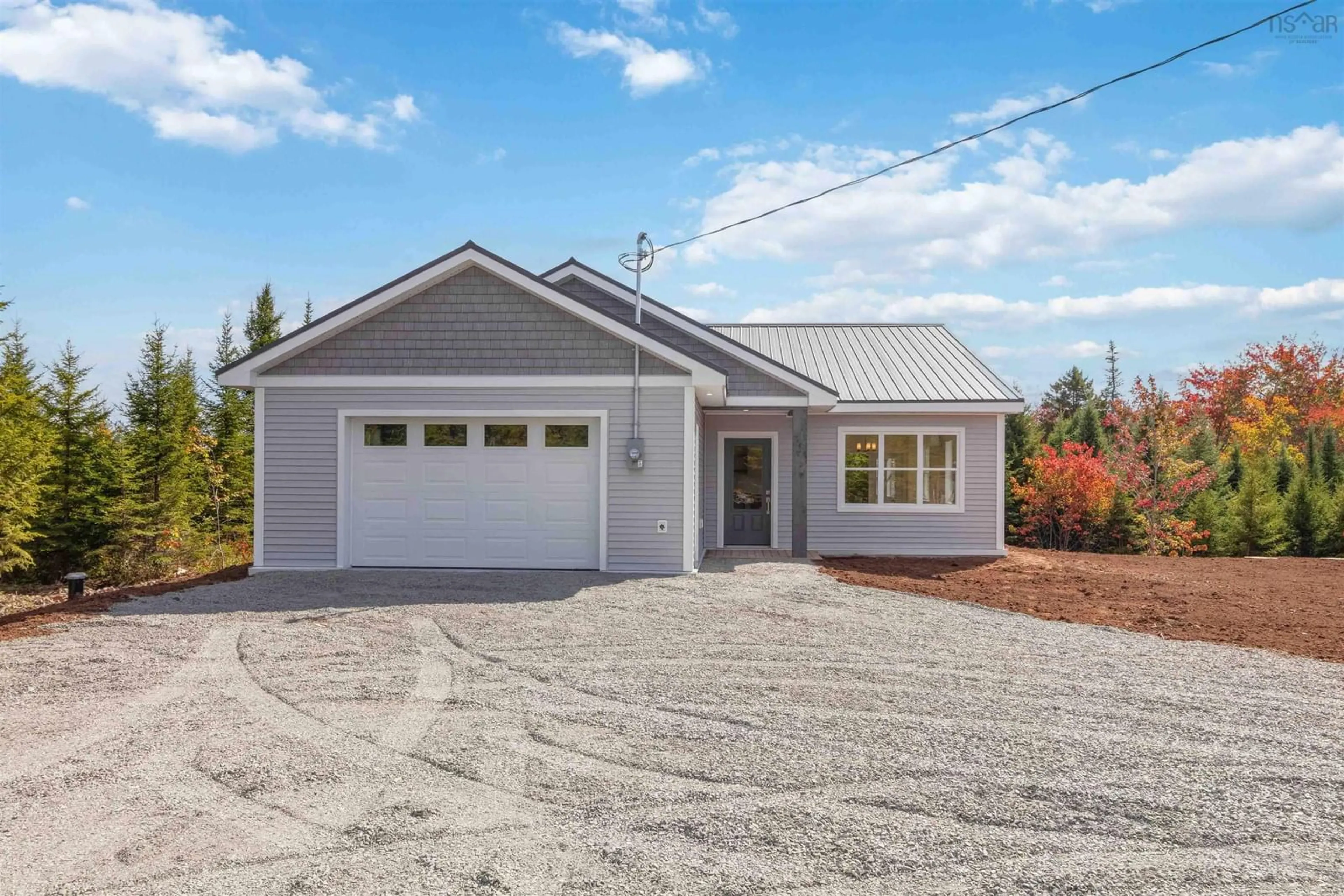 Home with vinyl exterior material, street for 60 Avery Lane, Hillsvale Nova Scotia B0N 1Z0
