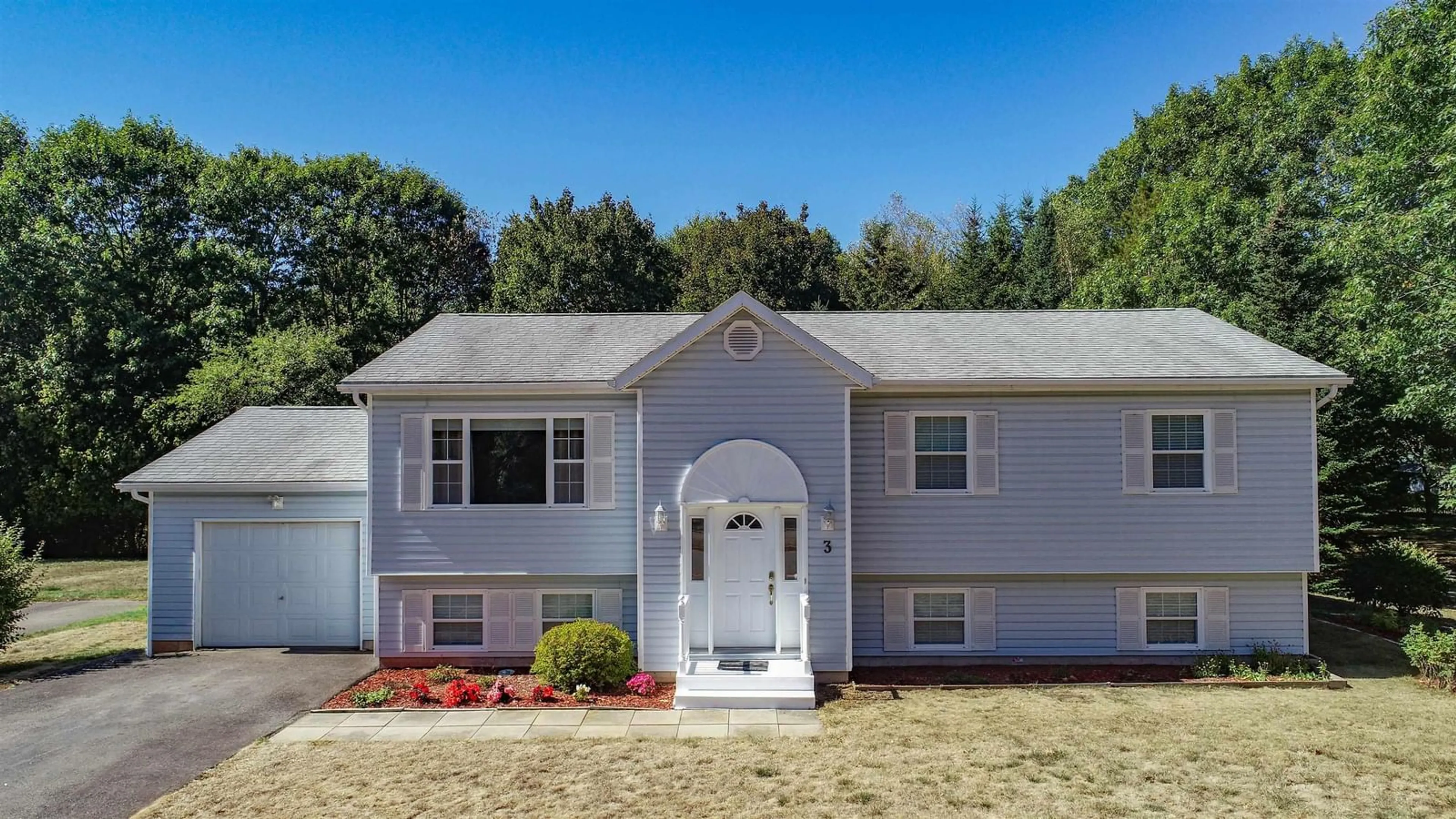 Home with vinyl exterior material, street for 3 Acadia Dr, Kentville Nova Scotia B4N 5E1