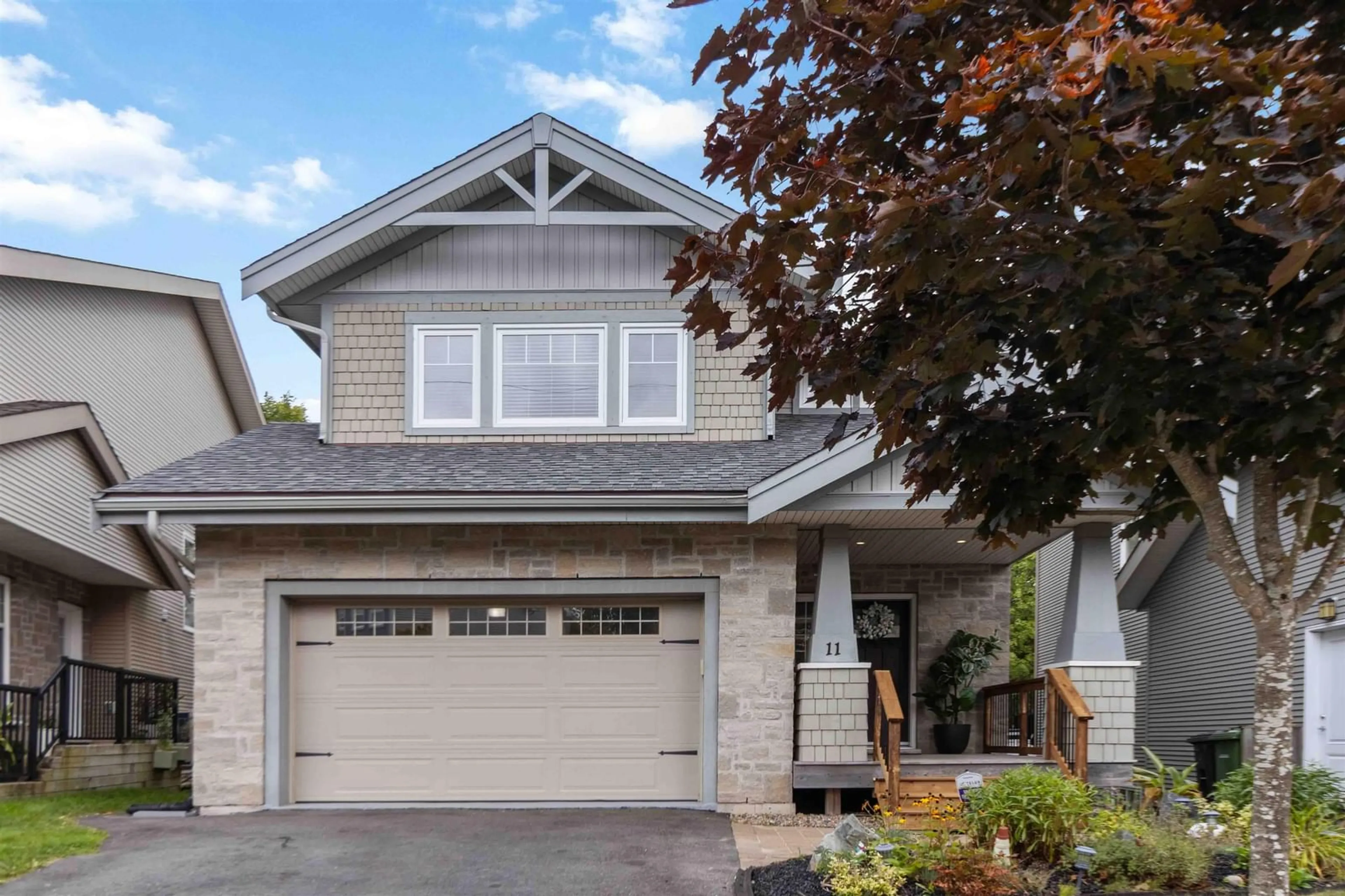Home with vinyl exterior material, street for 11 Aspenhill Crt, Bedford Nova Scotia B4B 0M3