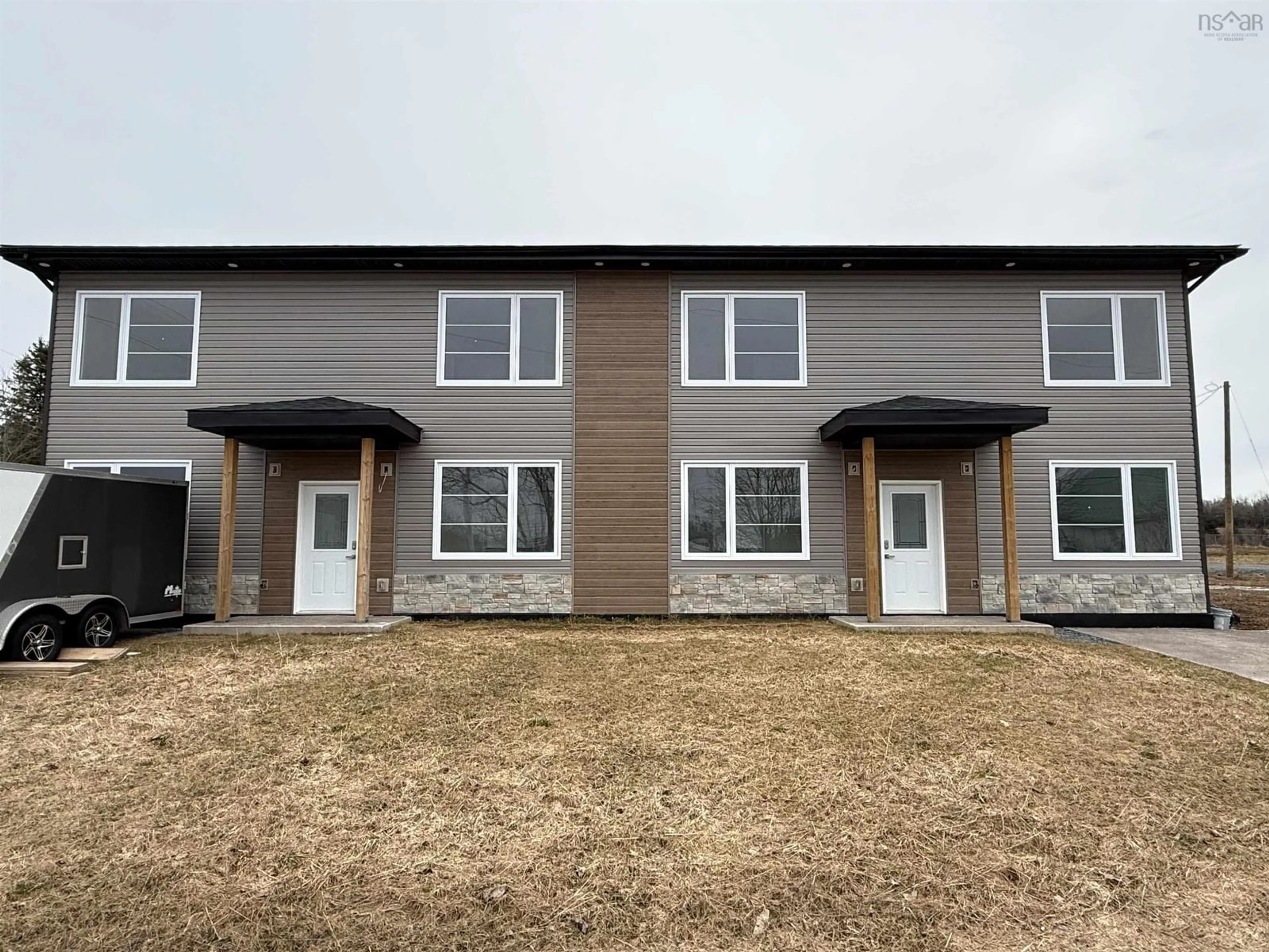 A pic from outside/outdoor area/front of a property/back of a property/a pic from drone, building for 63/65 C N Rd, Shubenacadie Nova Scotia B0N 2H0