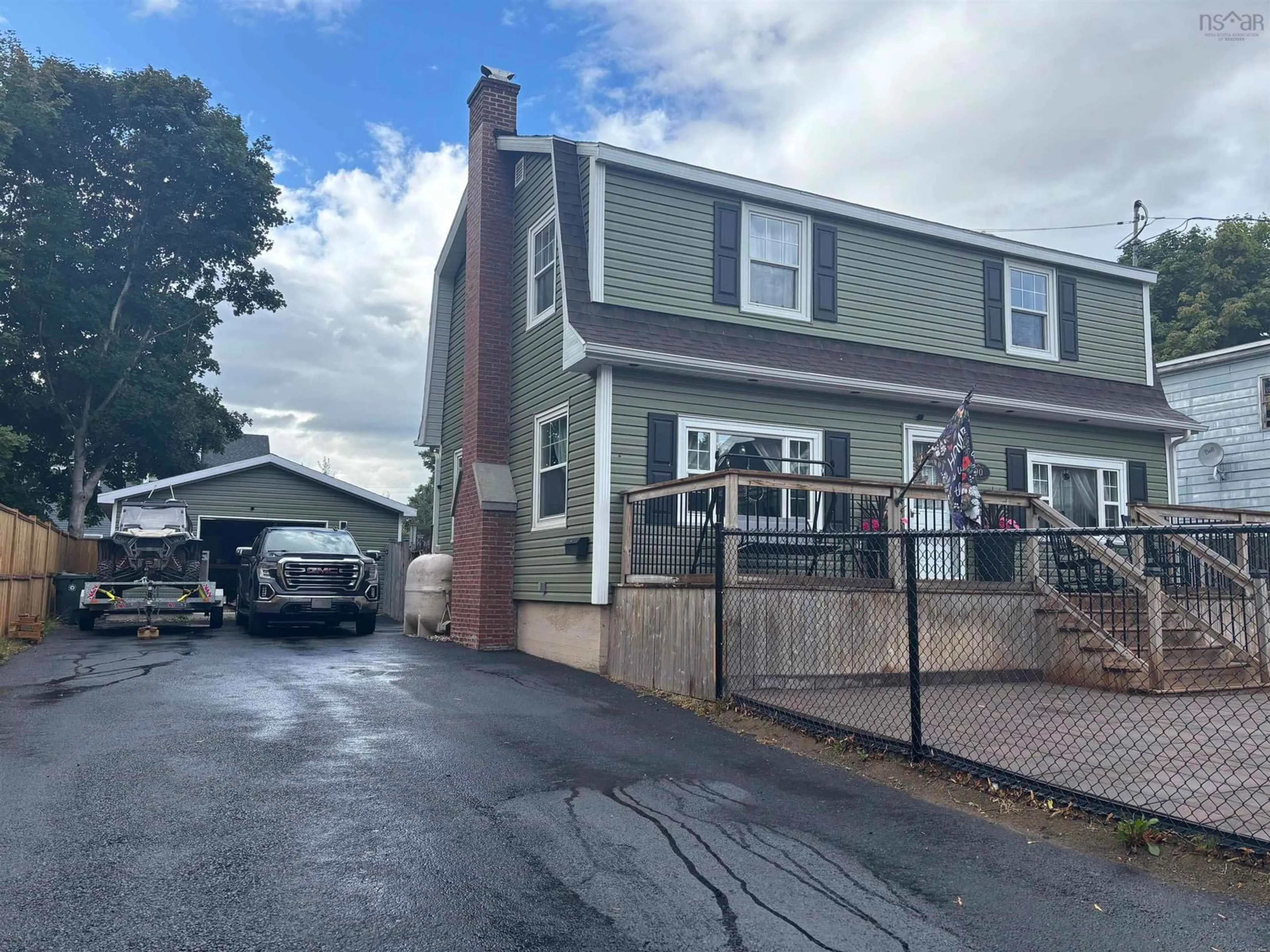 A pic from outside/outdoor area/front of a property/back of a property/a pic from drone, street for 90 Stanley Street, North Sydney Nova Scotia B2A 1V6
