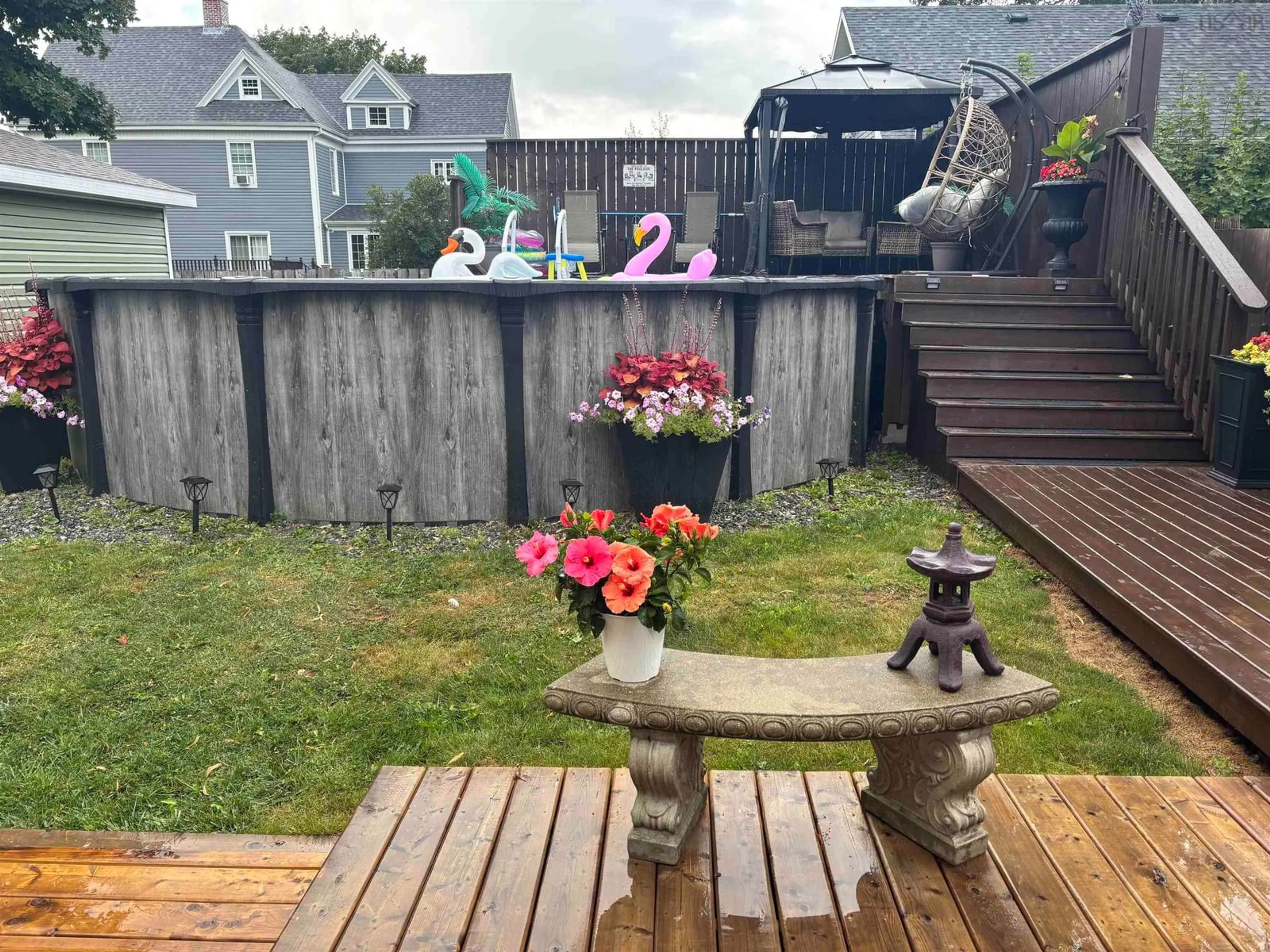 Patio, mountain view for 90 Stanley Street, North Sydney Nova Scotia B2A 1V6