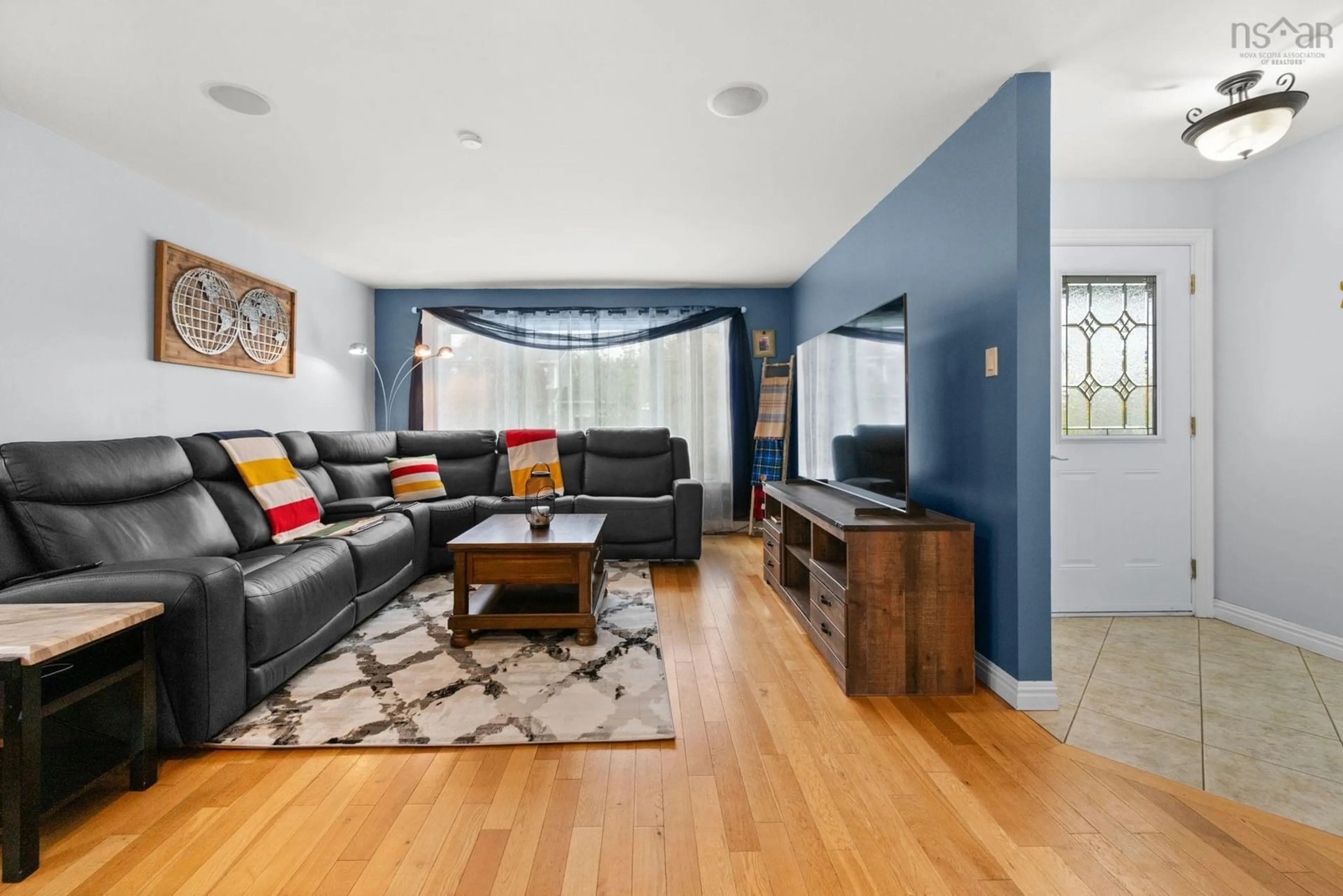 Living room with furniture, unknown for 3 Vernon Crt, Elmsdale Nova Scotia B2S 0A1