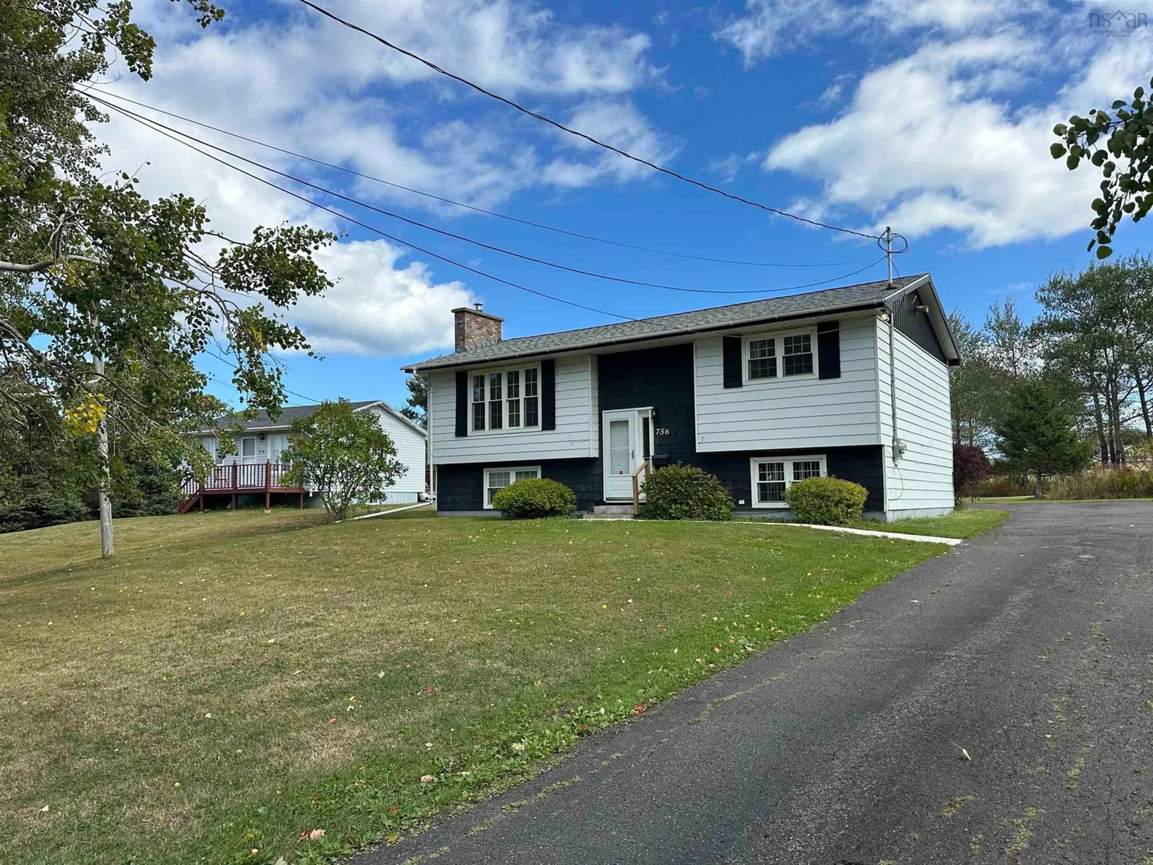 Home with vinyl exterior material, street for 756 Forsythe St, New Waterford Nova Scotia B1H 2Y5