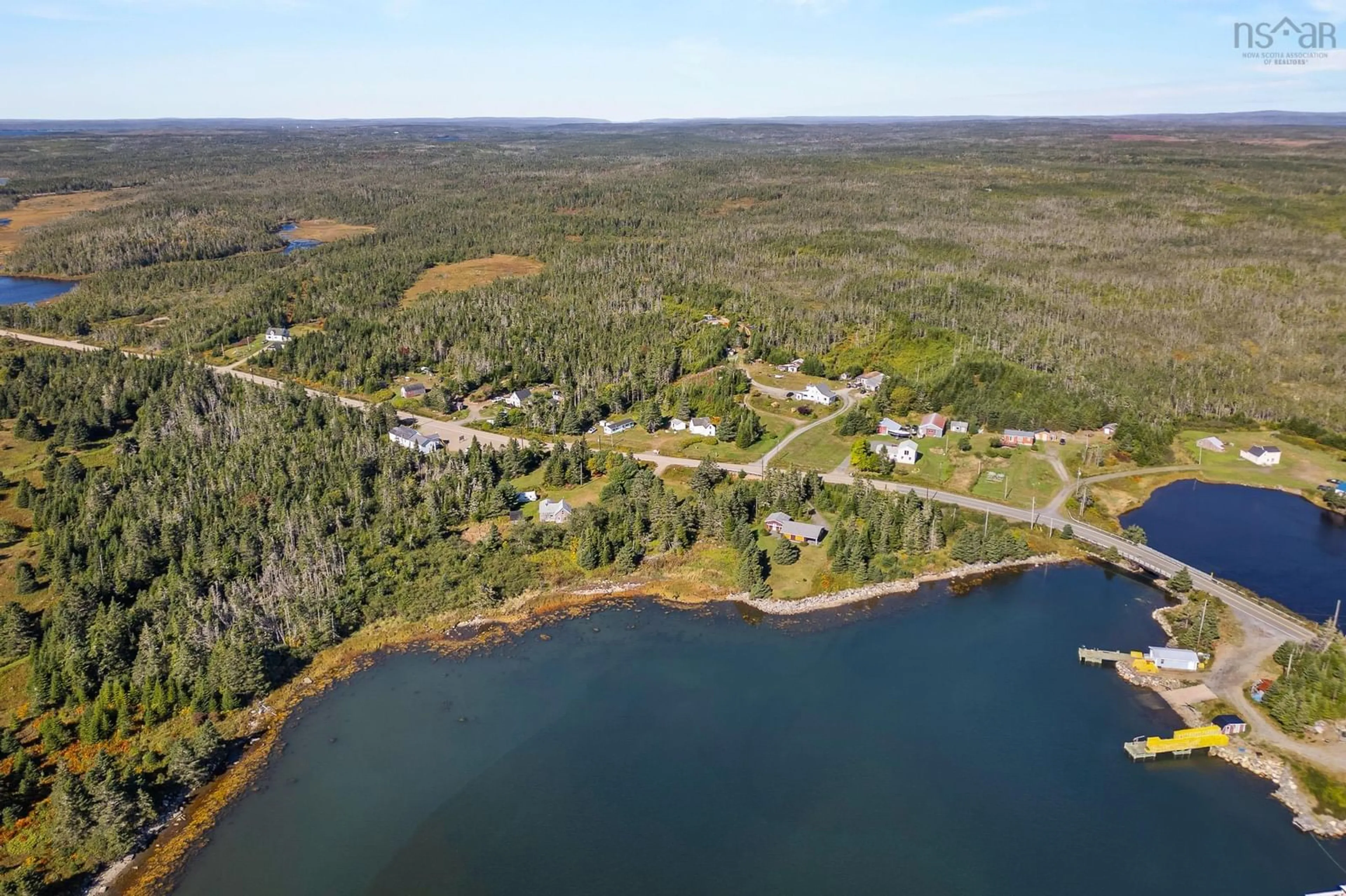 A pic from outside/outdoor area/front of a property/back of a property/a pic from drone, water/lake/river/ocean view for 10610 Highway 316, Coddles Harbour Nova Scotia B0H 1L0