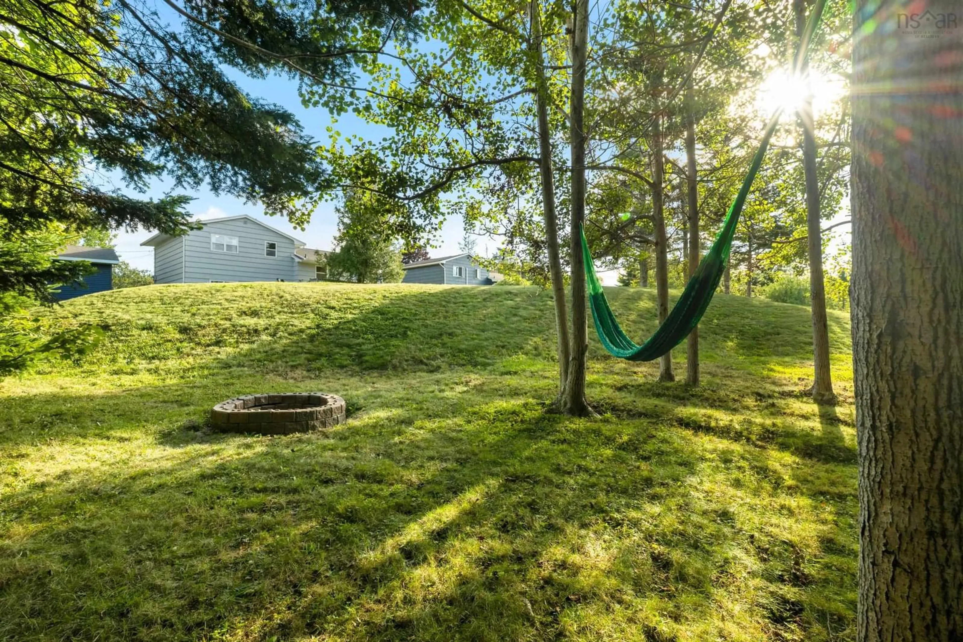Patio, forest/trees view for 65 Marjorie Dr, West Porters Lake Nova Scotia B3E 1N2