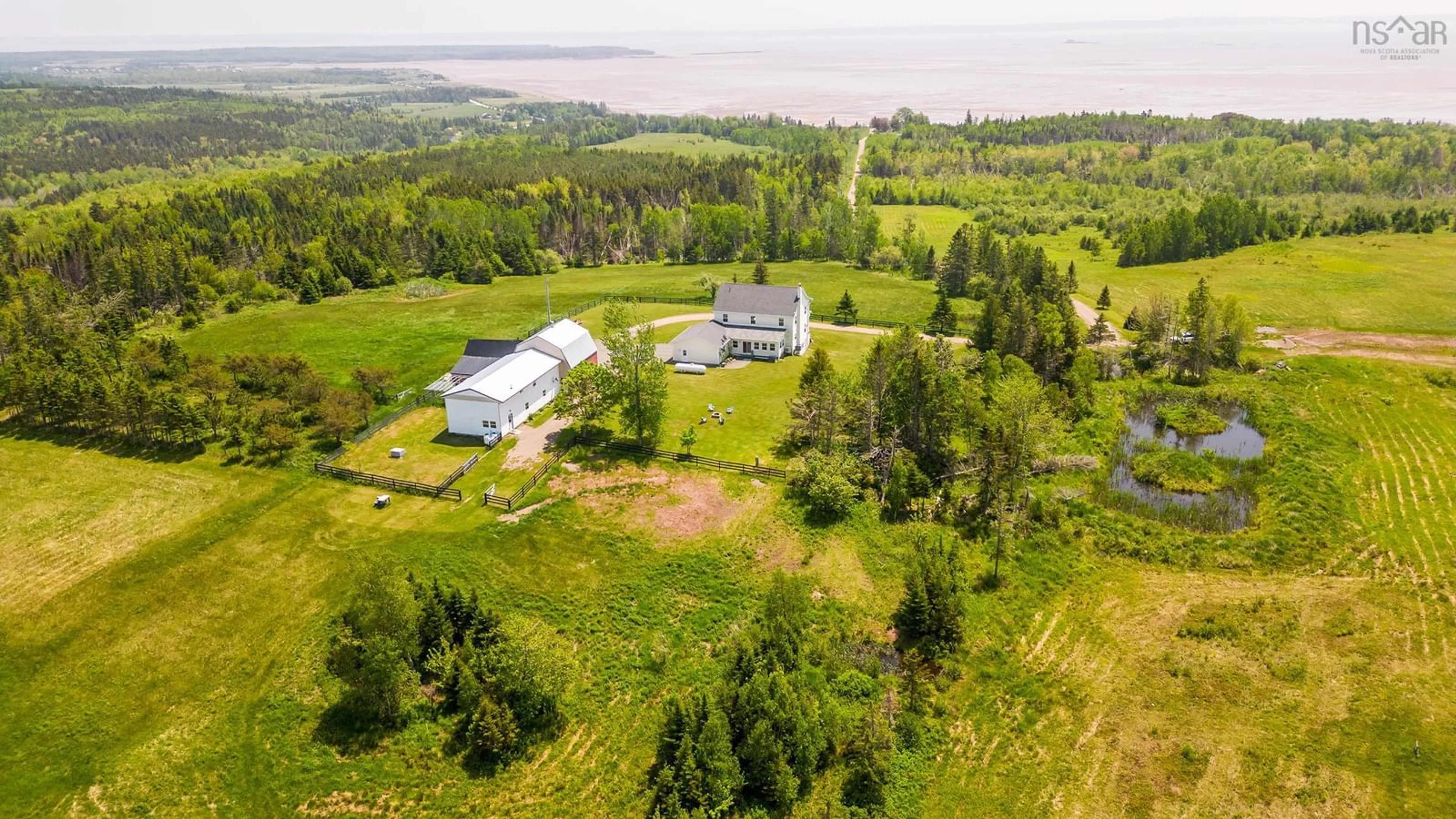 A pic from outside/outdoor area/front of a property/back of a property/a pic from drone, water/lake/river/ocean view for 2569 Glooscap Trail Hwy, Carrs Brook Nova Scotia B0M 1B0