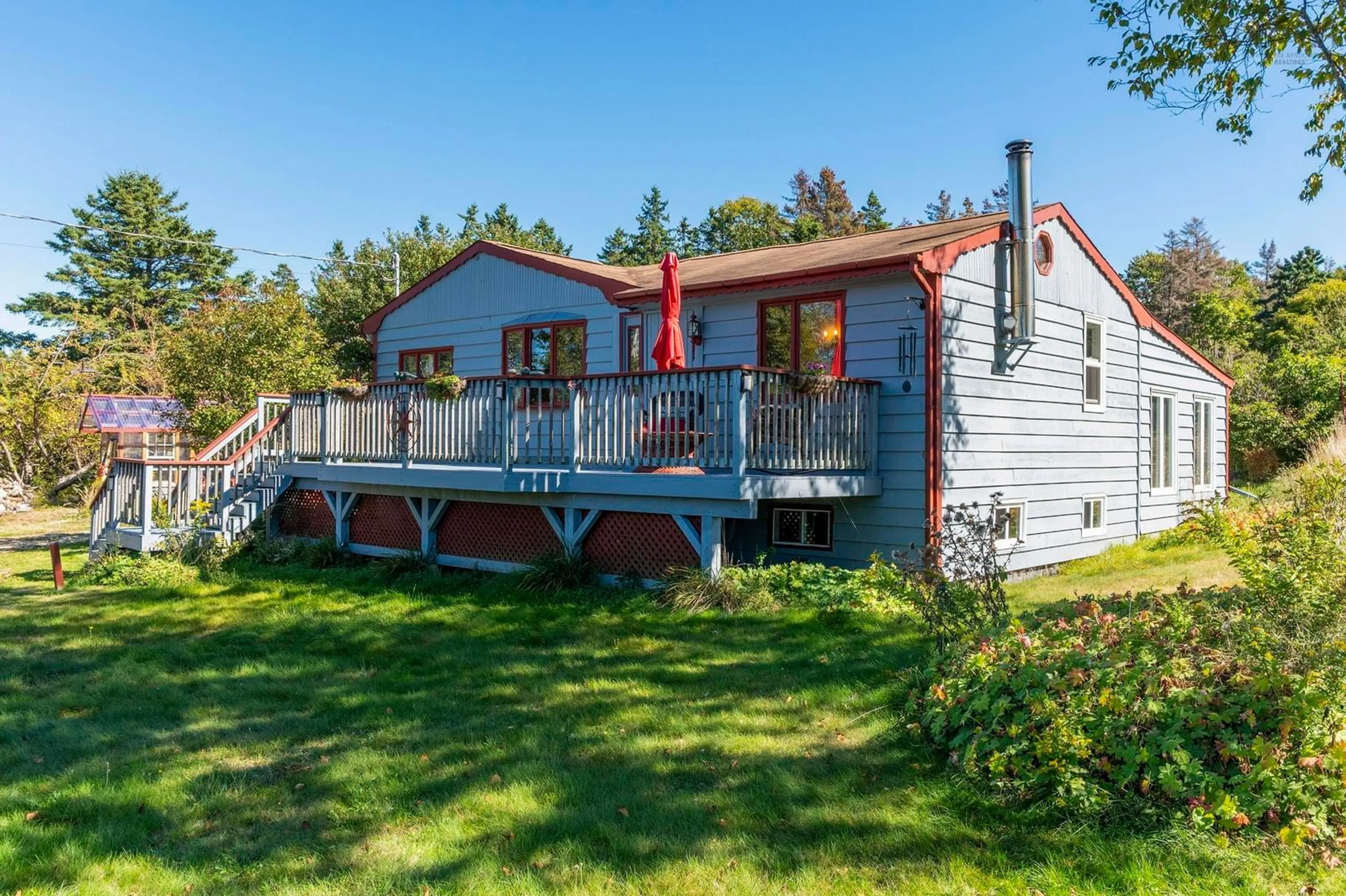 Home with vinyl exterior material, water/lake/river/ocean view for 5012 Highway 329, Blandford Nova Scotia B0J 0C2