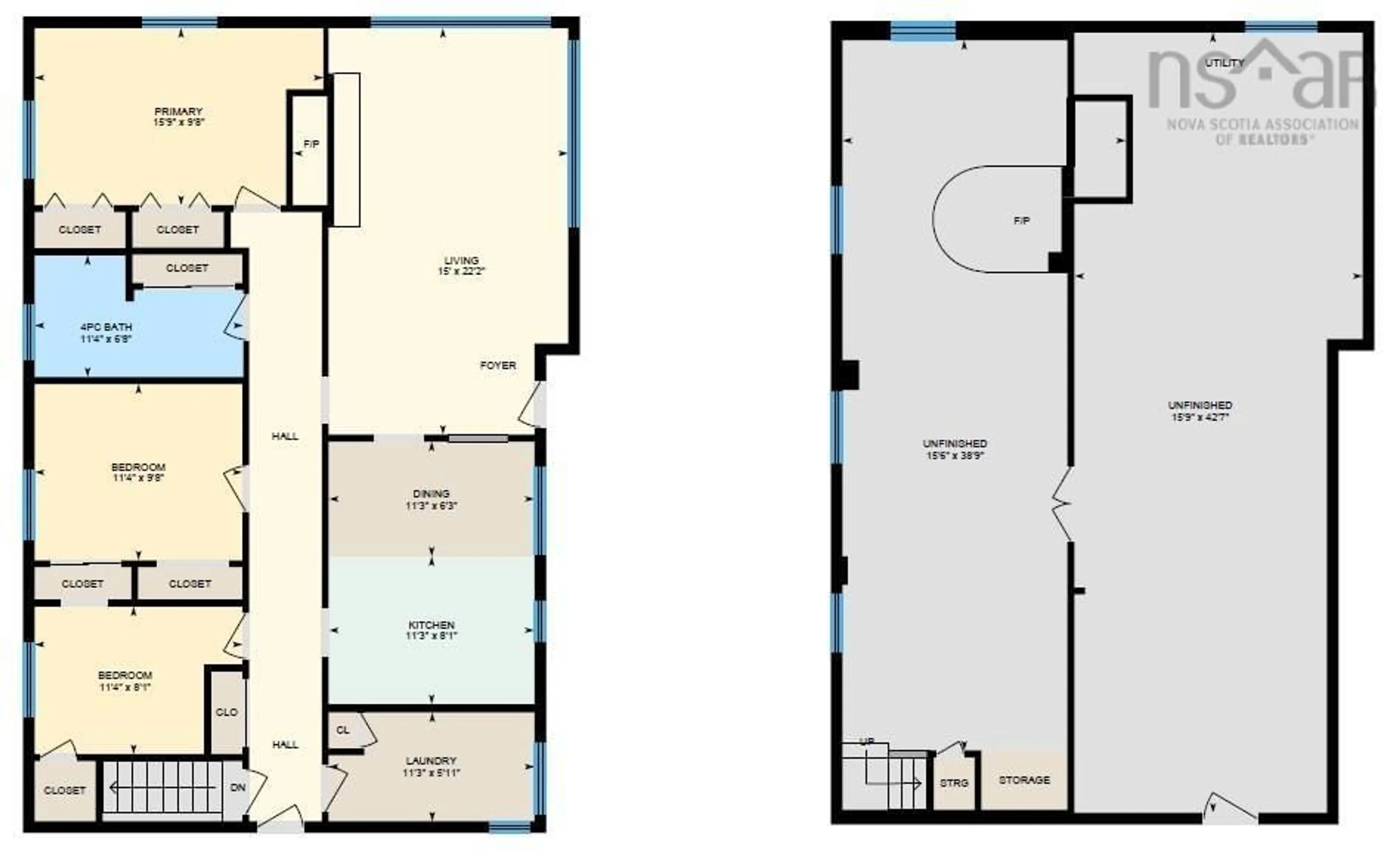 Floor plan for 48 Arthur Hatt Rd, Chester Basin Nova Scotia B0J 1K0
