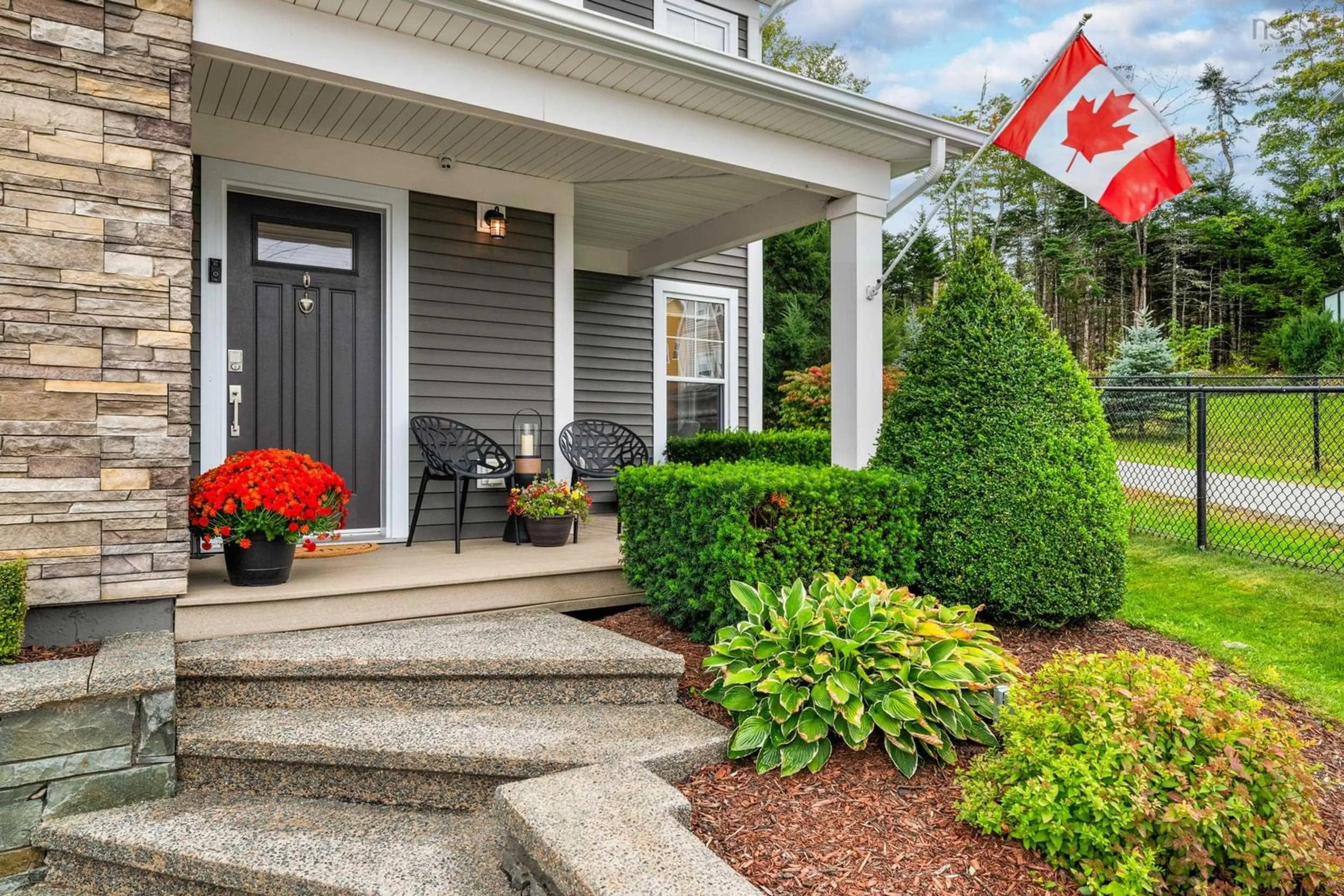 Home with vinyl exterior material, street for 50 Merlot Crt, Timberlea Nova Scotia B3T 0C2