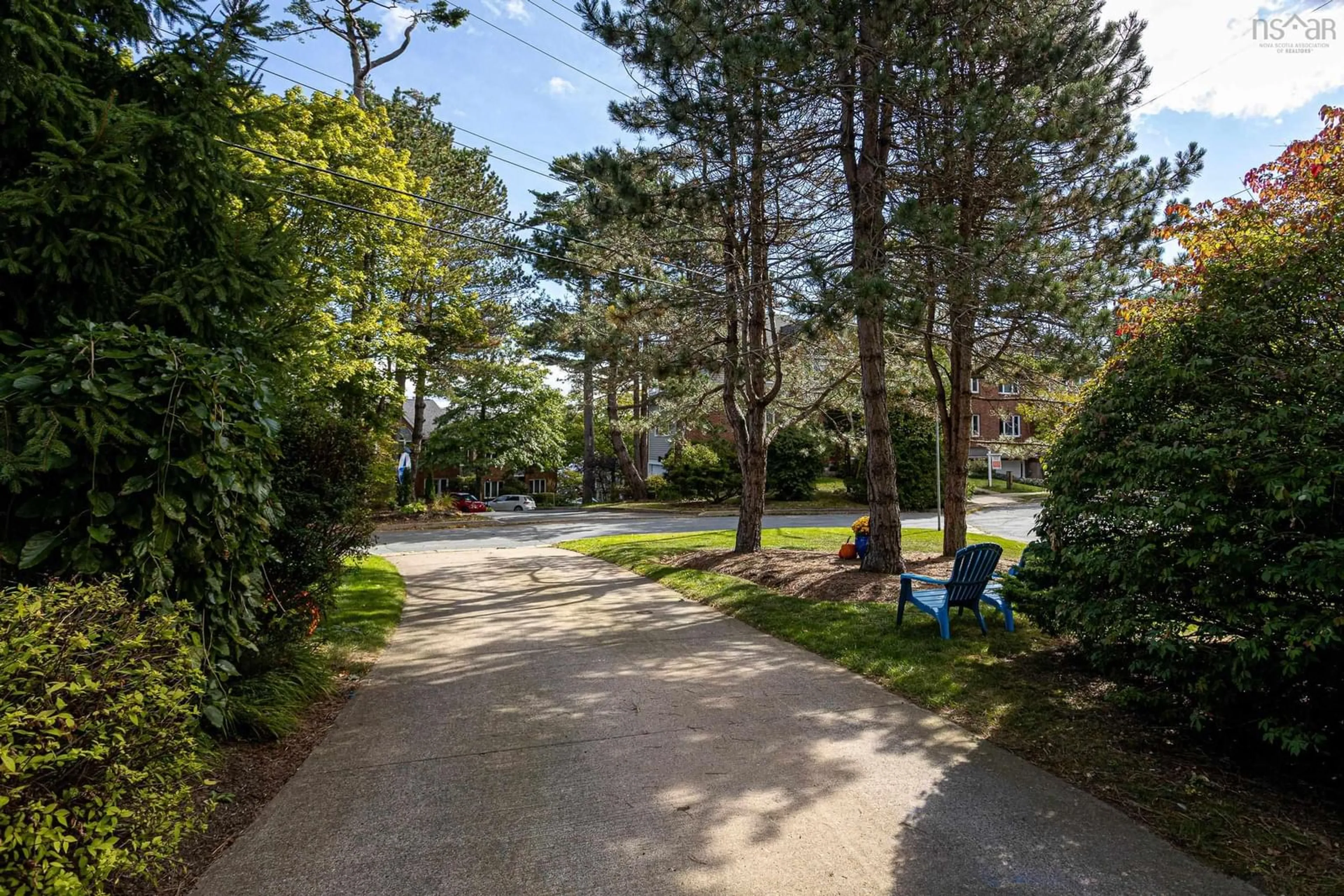 Patio, forest/trees view for 104 Anchor Dr, Halifax Nova Scotia B3N 3E1