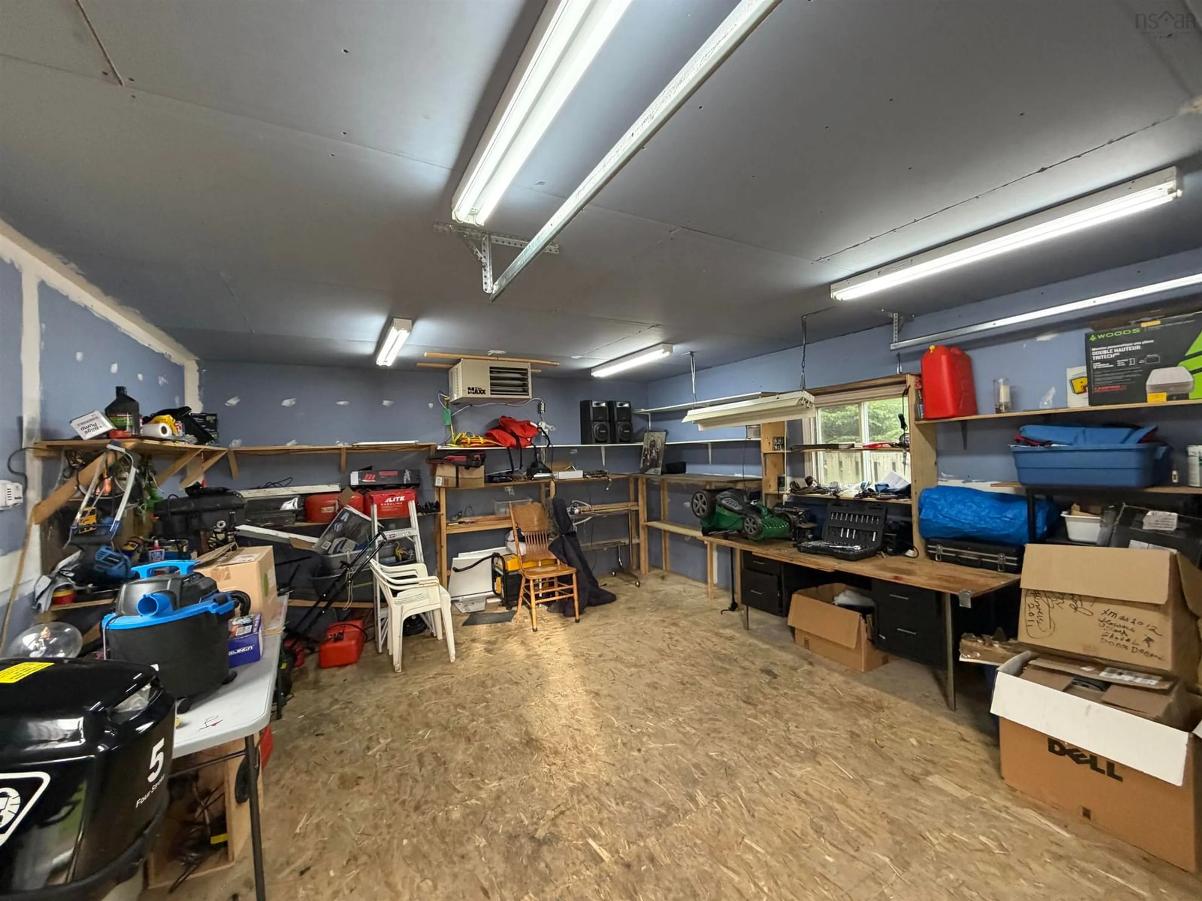 Indoor garage for 64 Macnamara Drive, Glace Bay Nova Scotia B1A 6A7