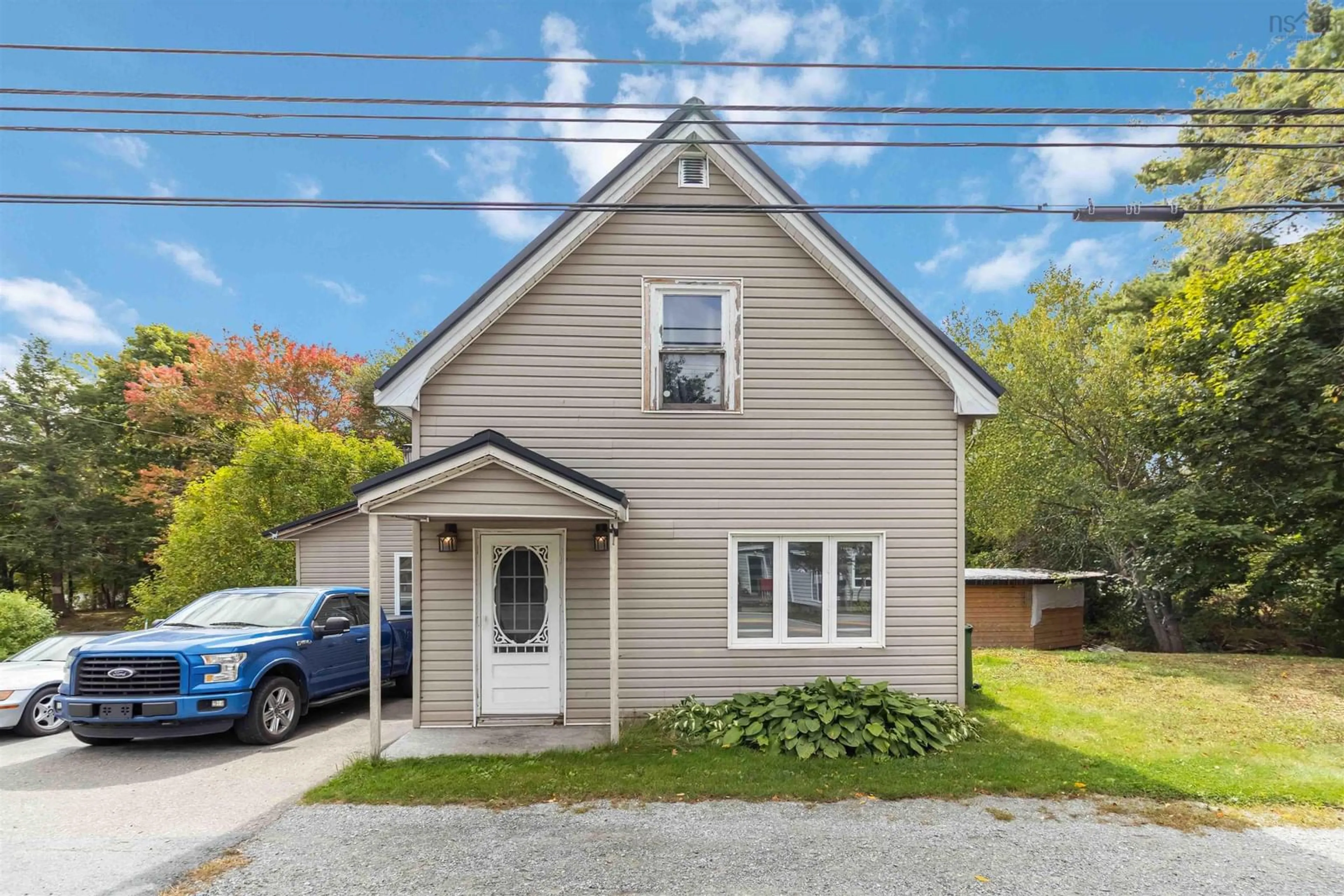 Home with vinyl exterior material, street for 3019 Highway 325, Wileville Nova Scotia B4V 5H4