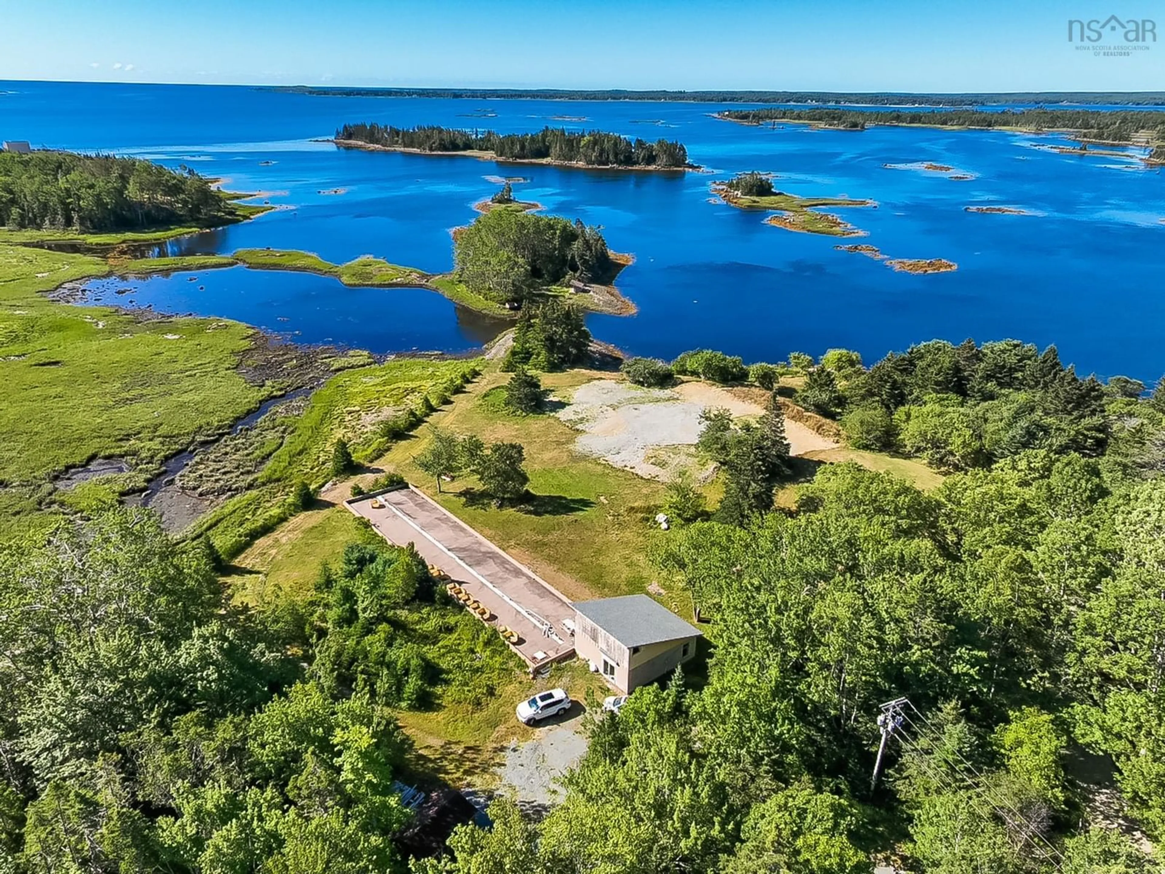 A pic from outside/outdoor area/front of a property/back of a property/a pic from drone, water/lake/river/ocean view for Highway 331 #9067, Voglers Cove Nova Scotia B0J 2H0