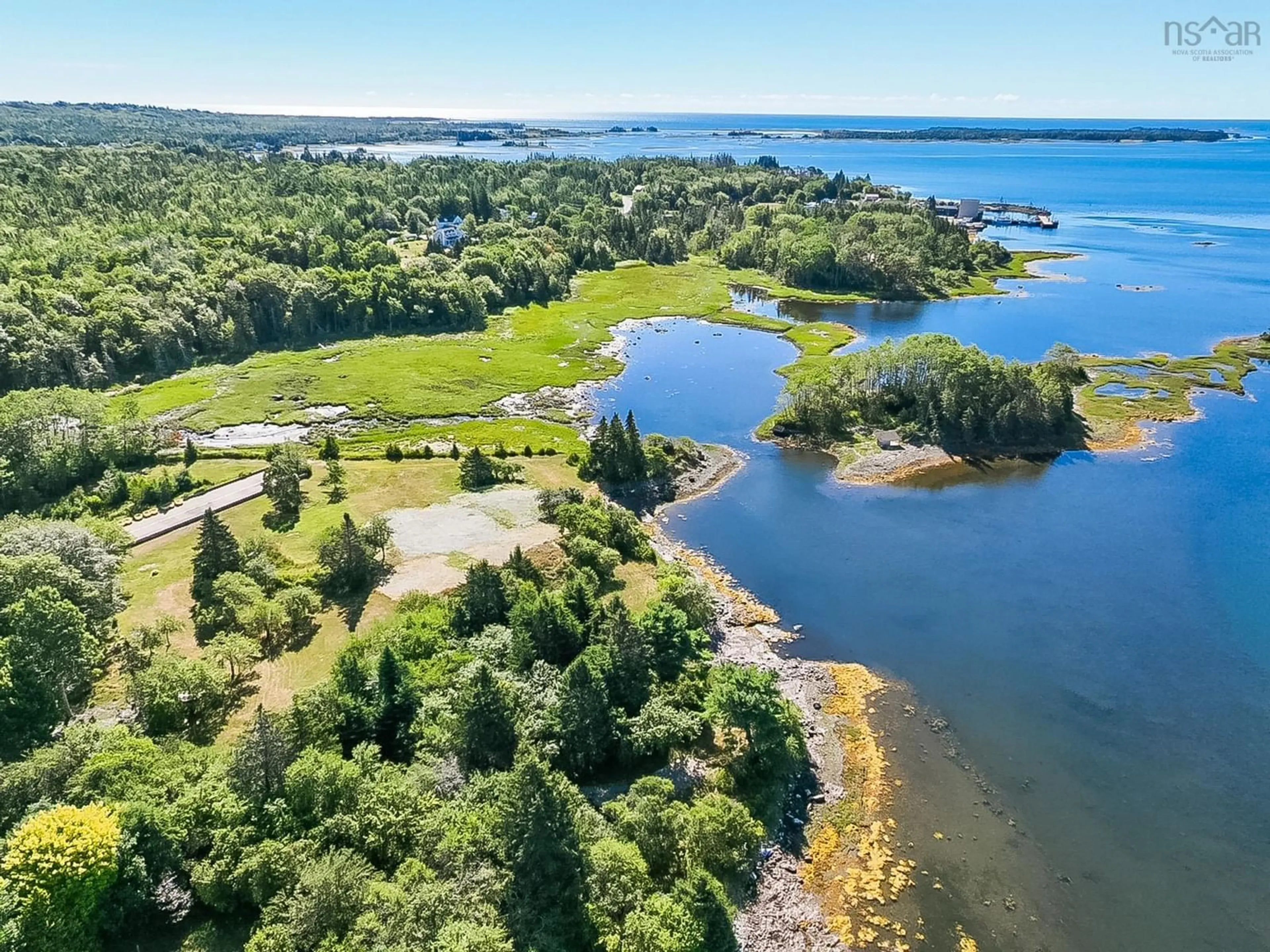 A pic from outside/outdoor area/front of a property/back of a property/a pic from drone, water/lake/river/ocean view for Highway 331 #9067, Voglers Cove Nova Scotia B0J 2H0