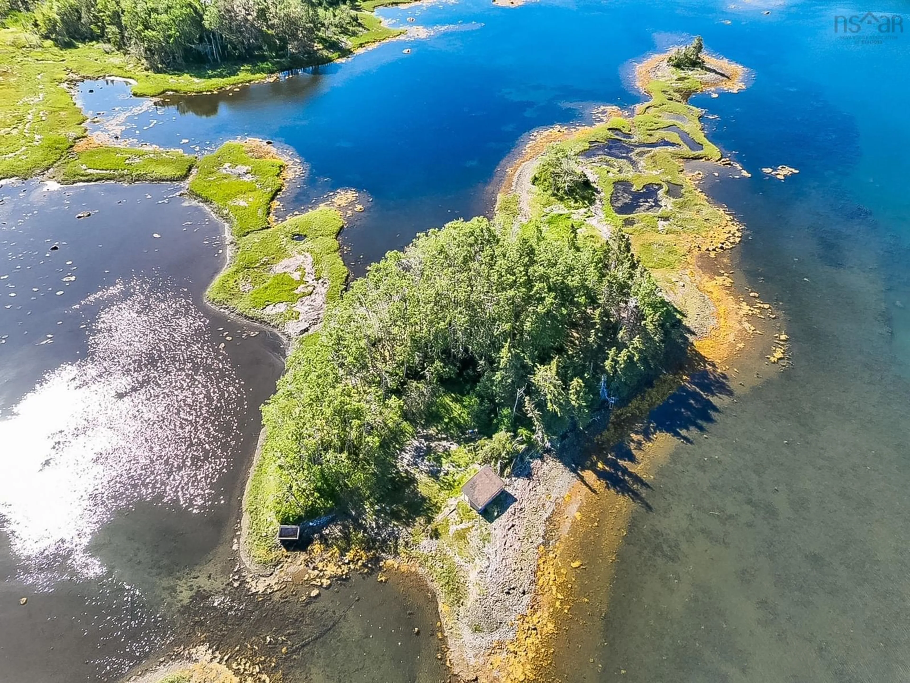 A pic from outside/outdoor area/front of a property/back of a property/a pic from drone, water/lake/river/ocean view for Highway 331 #9067, Voglers Cove Nova Scotia B0J 2H0