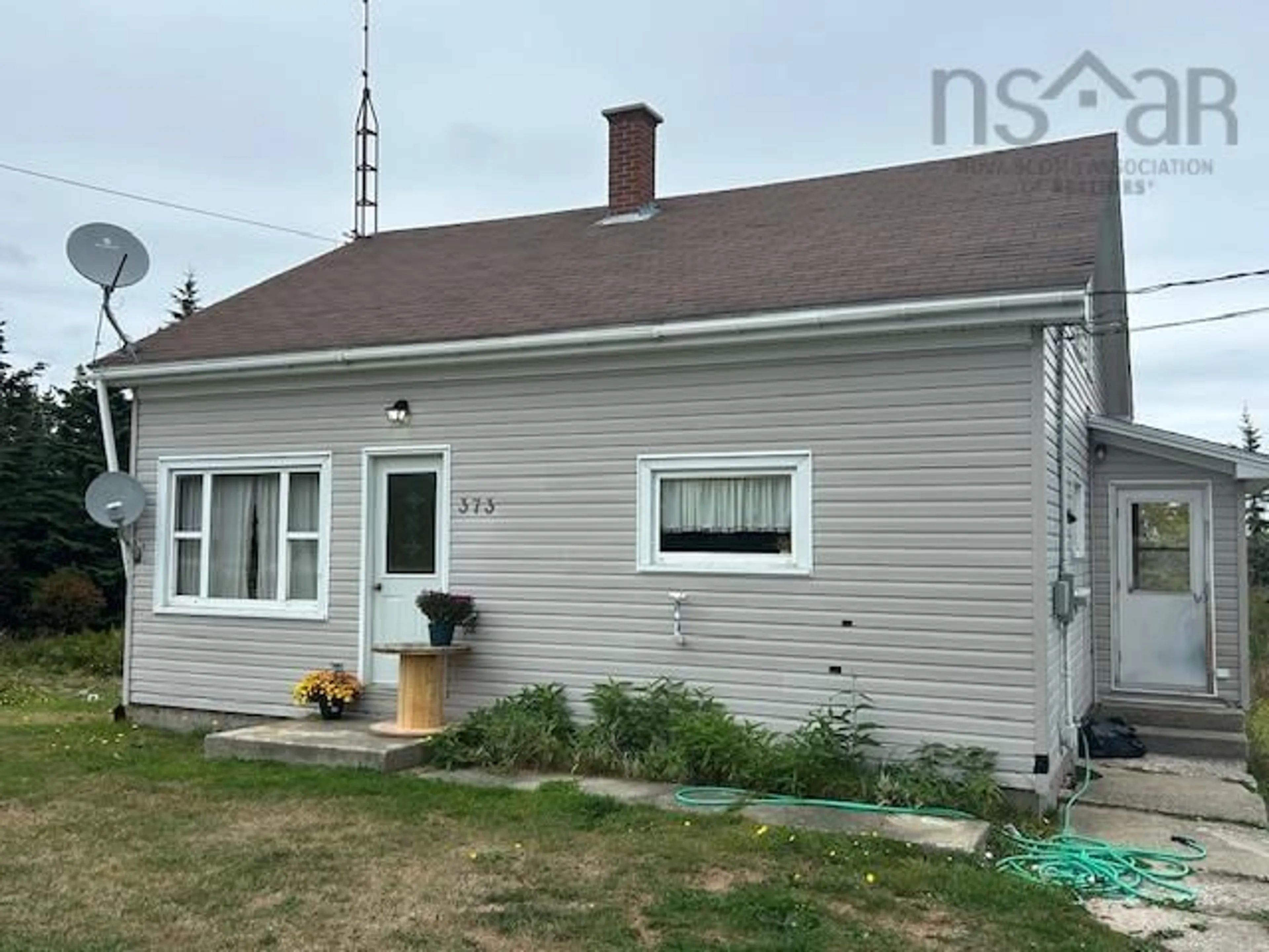 Home with vinyl exterior material, building for 373 Bear Point Rd, Bear Point Nova Scotia B0W 3B0