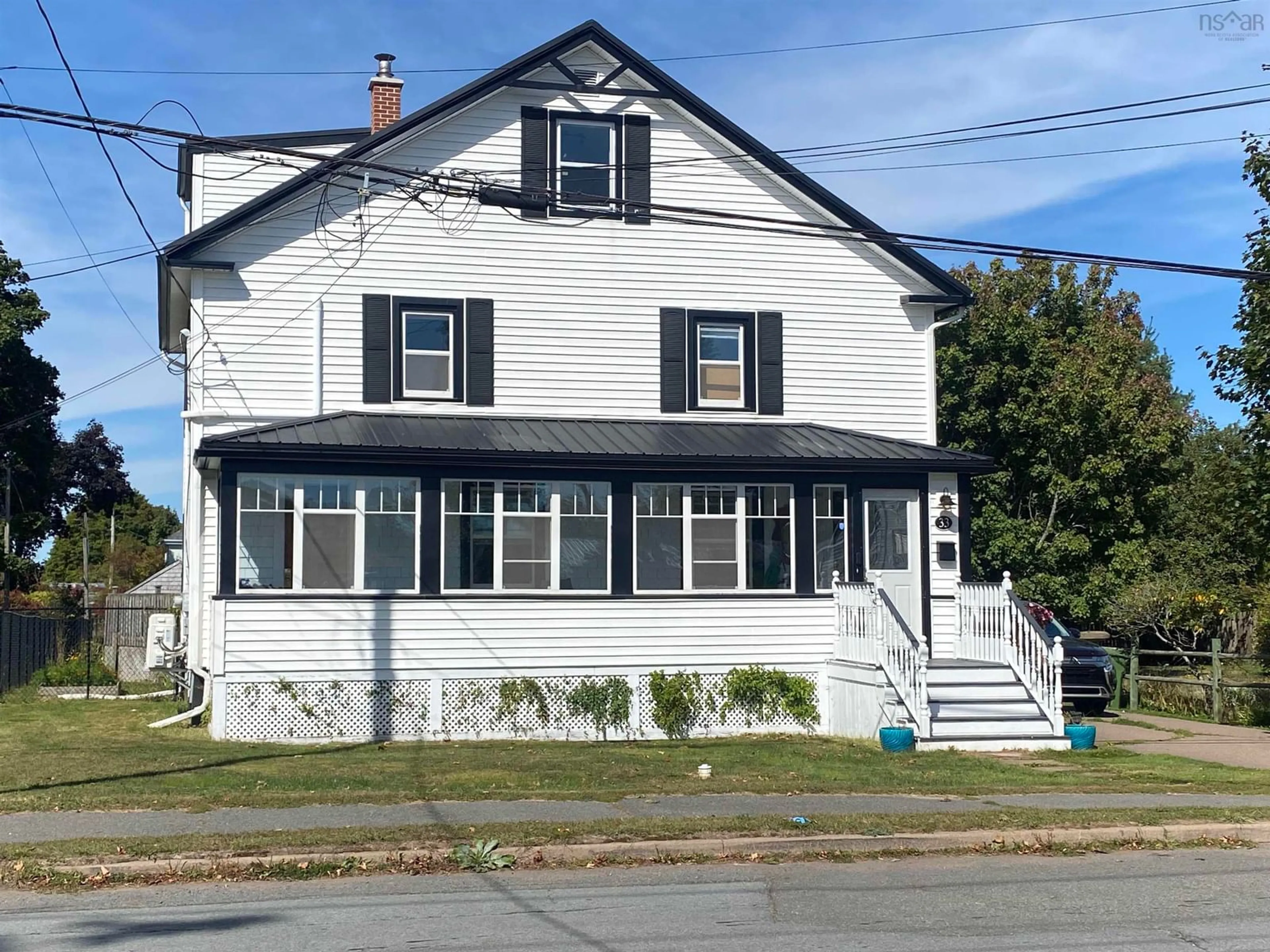 Home with vinyl exterior material, street for 33 Ryland Ave, Bible Hill Nova Scotia B2N 2V5