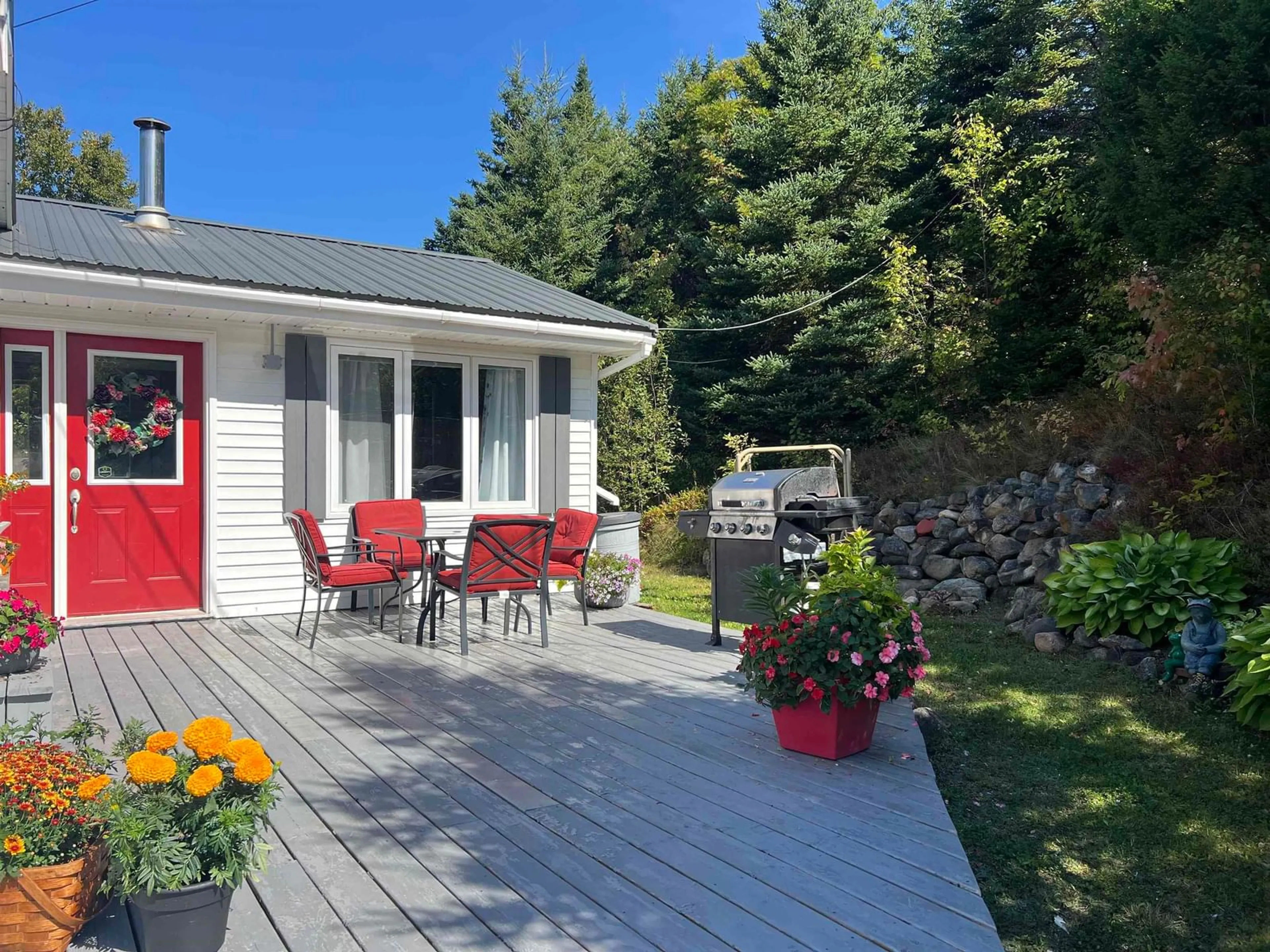 Patio, street for 31 Mckenzie Settlement Rd, Upper North River Nova Scotia B6L 6L7