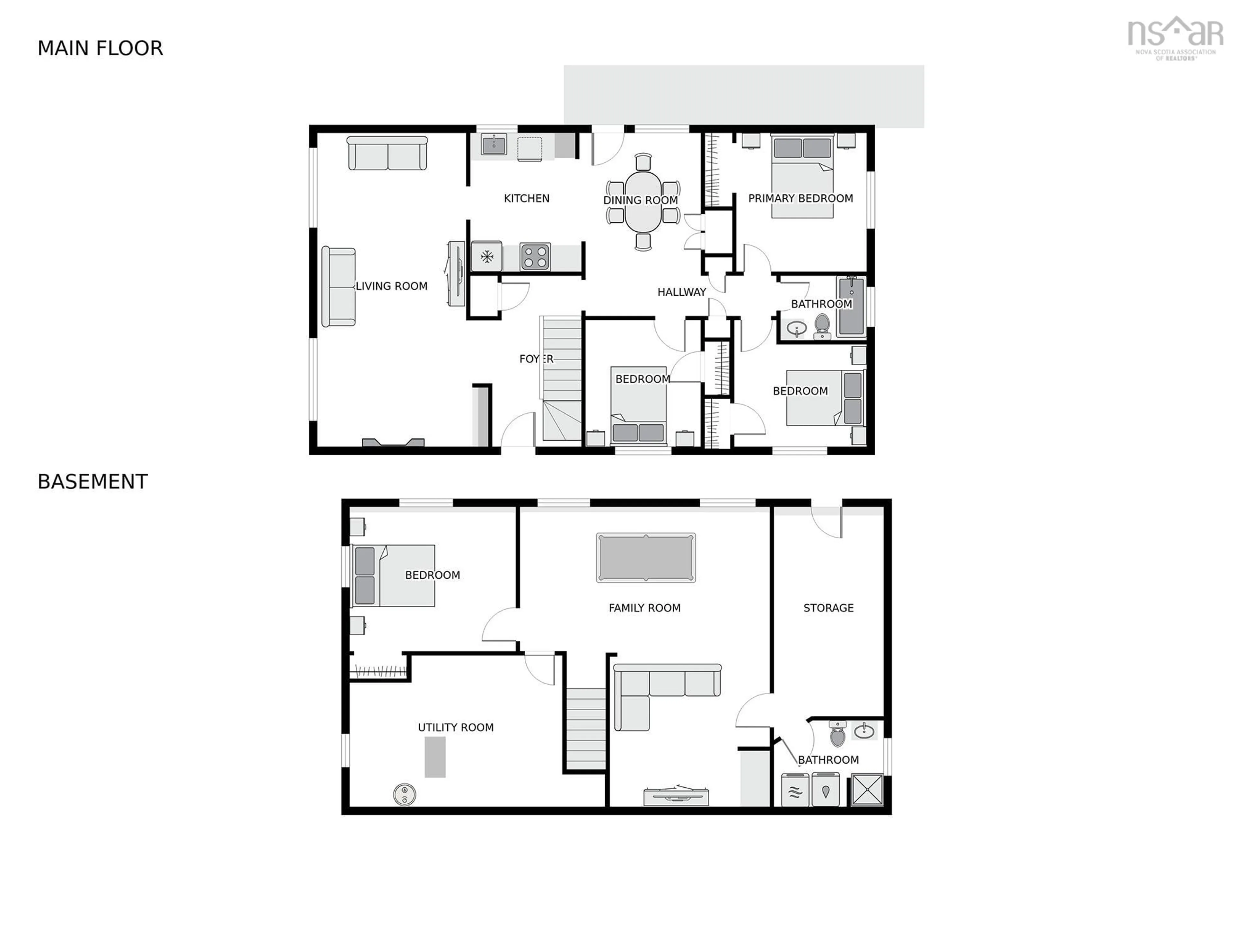 Floor plan for 150 Evans Ave, Halifax Nova Scotia B3M 1E1