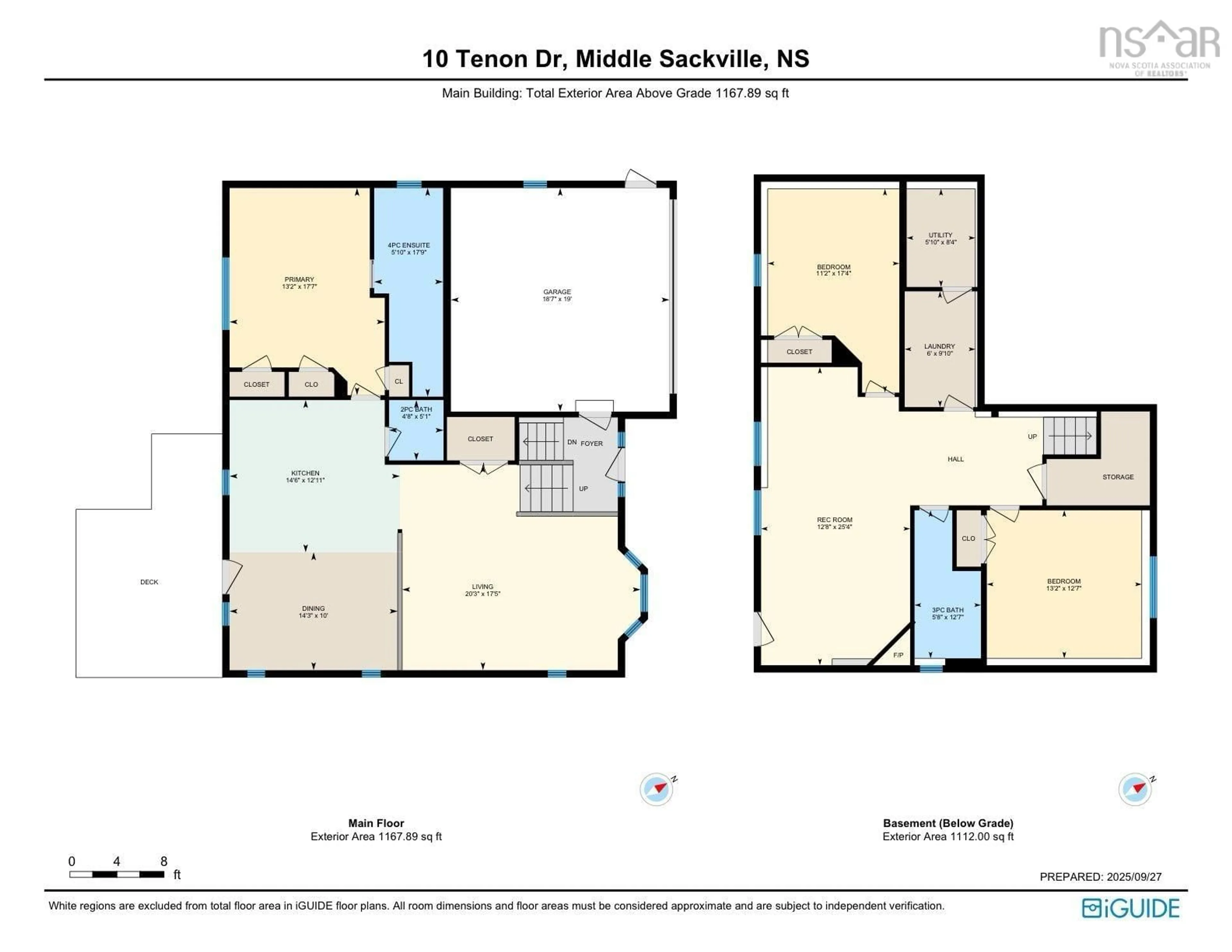 Floor plan for 10 Tenon Dr, Lower Sackville Nova Scotia B4E 3J5