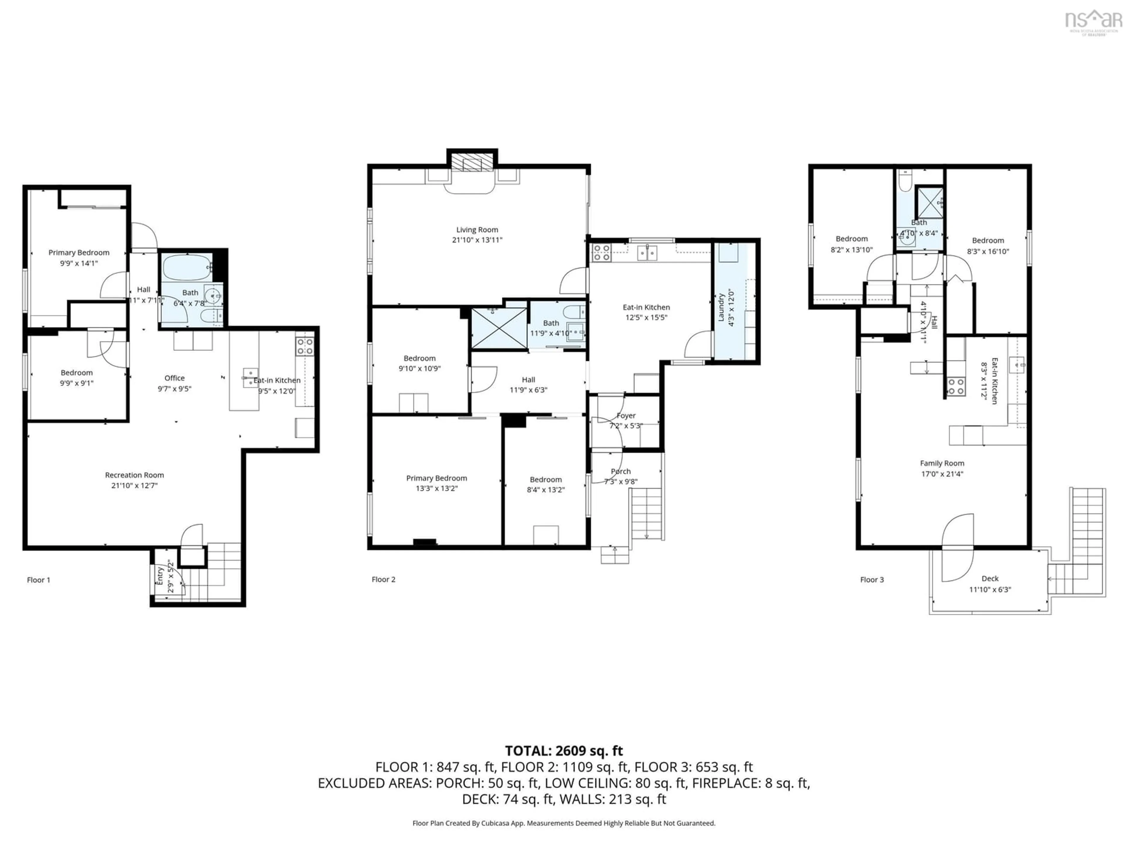 Floor plan for 90 High St, Trenton Nova Scotia B0K 1X1