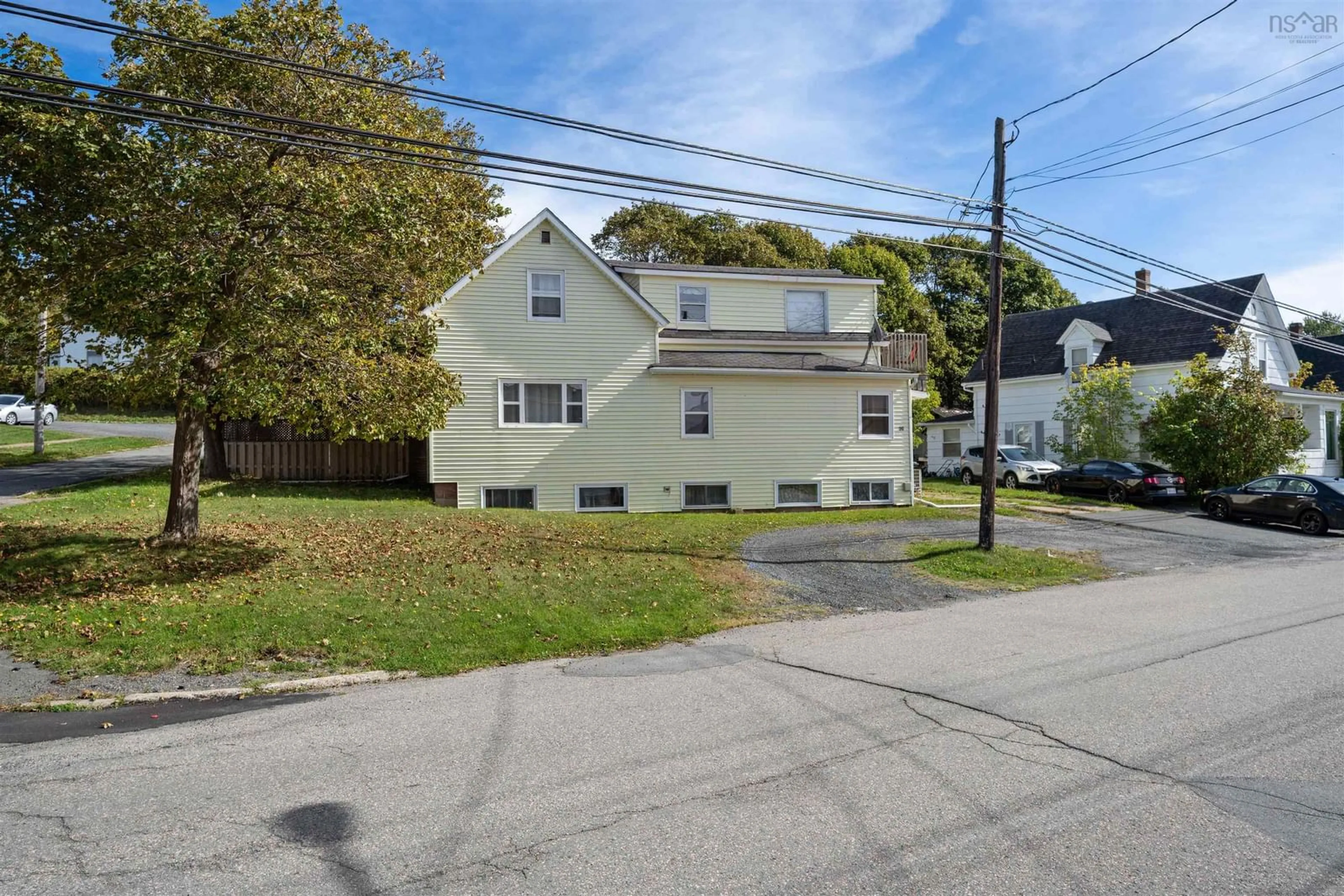 A pic from outside/outdoor area/front of a property/back of a property/a pic from drone, street for 90 High St, Trenton Nova Scotia B0K 1X1