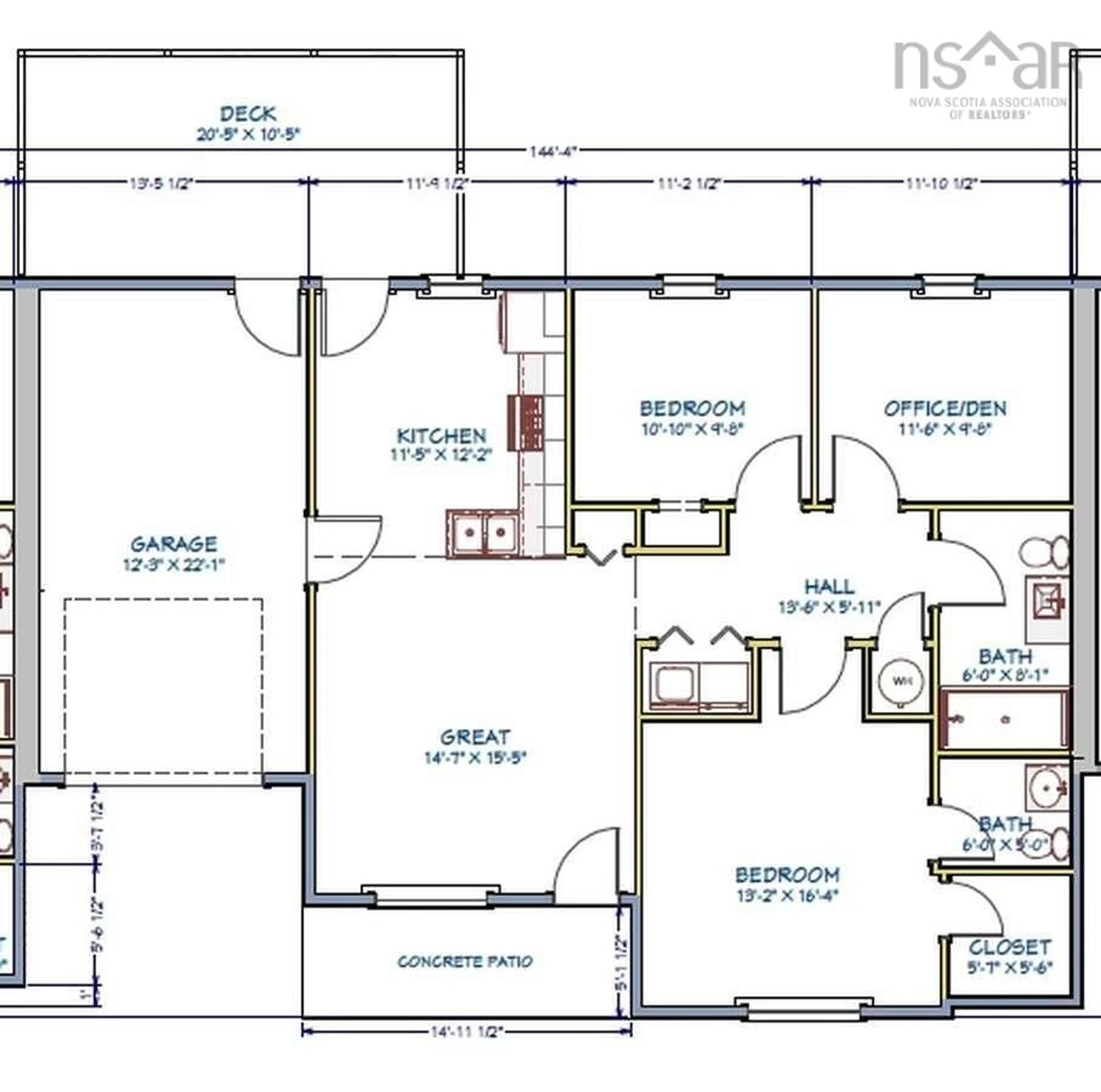 Floor plan for 9 Lions Club Rd, Fox Point Nova Scotia B0J 1T0