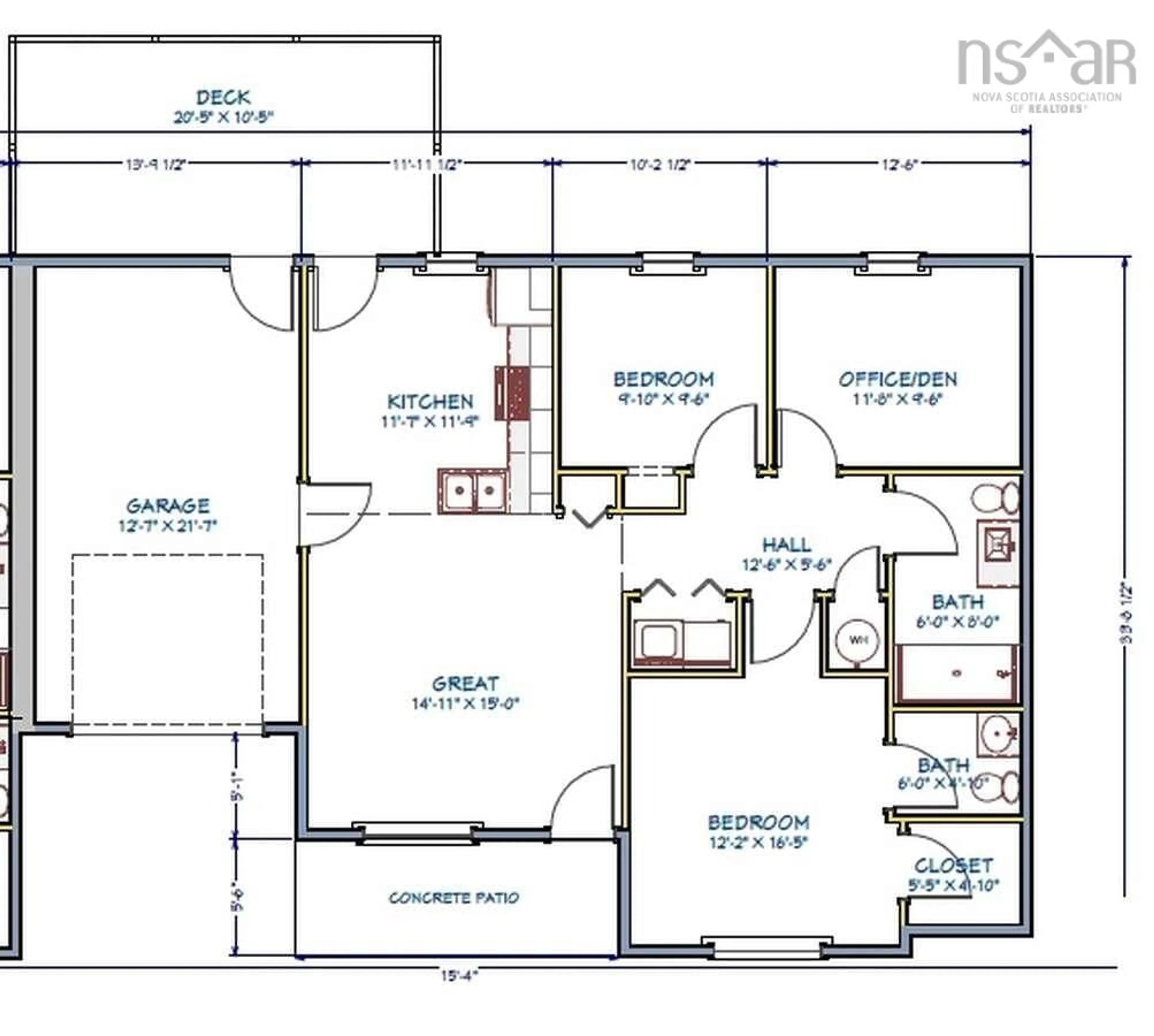 Floor plan for 11 Lions Club Rd, Fox Point Nova Scotia B0J 1T0