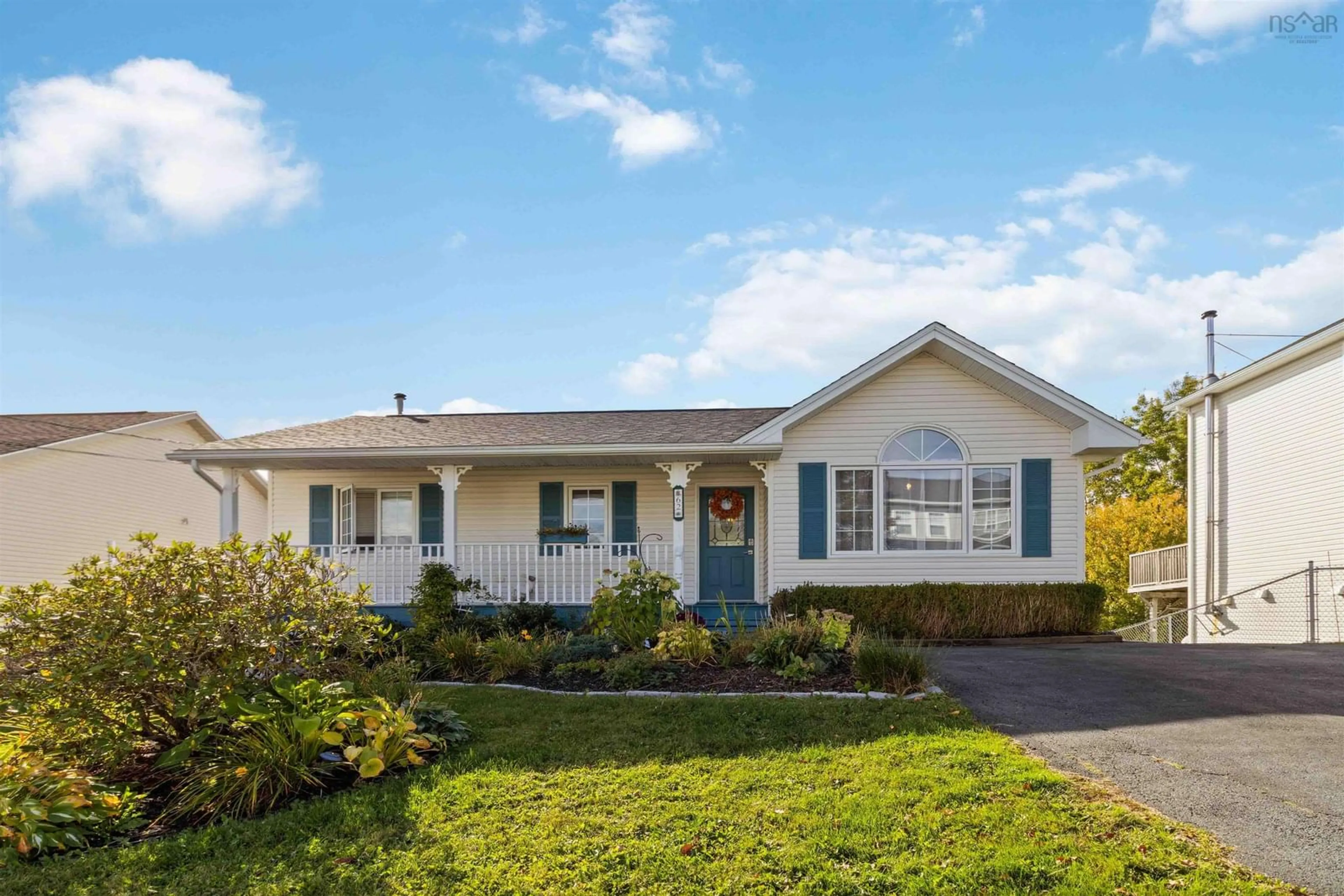 Home with vinyl exterior material, street for 62 Bucheron Cres, Middle Sackville Nova Scotia B4E 3H1