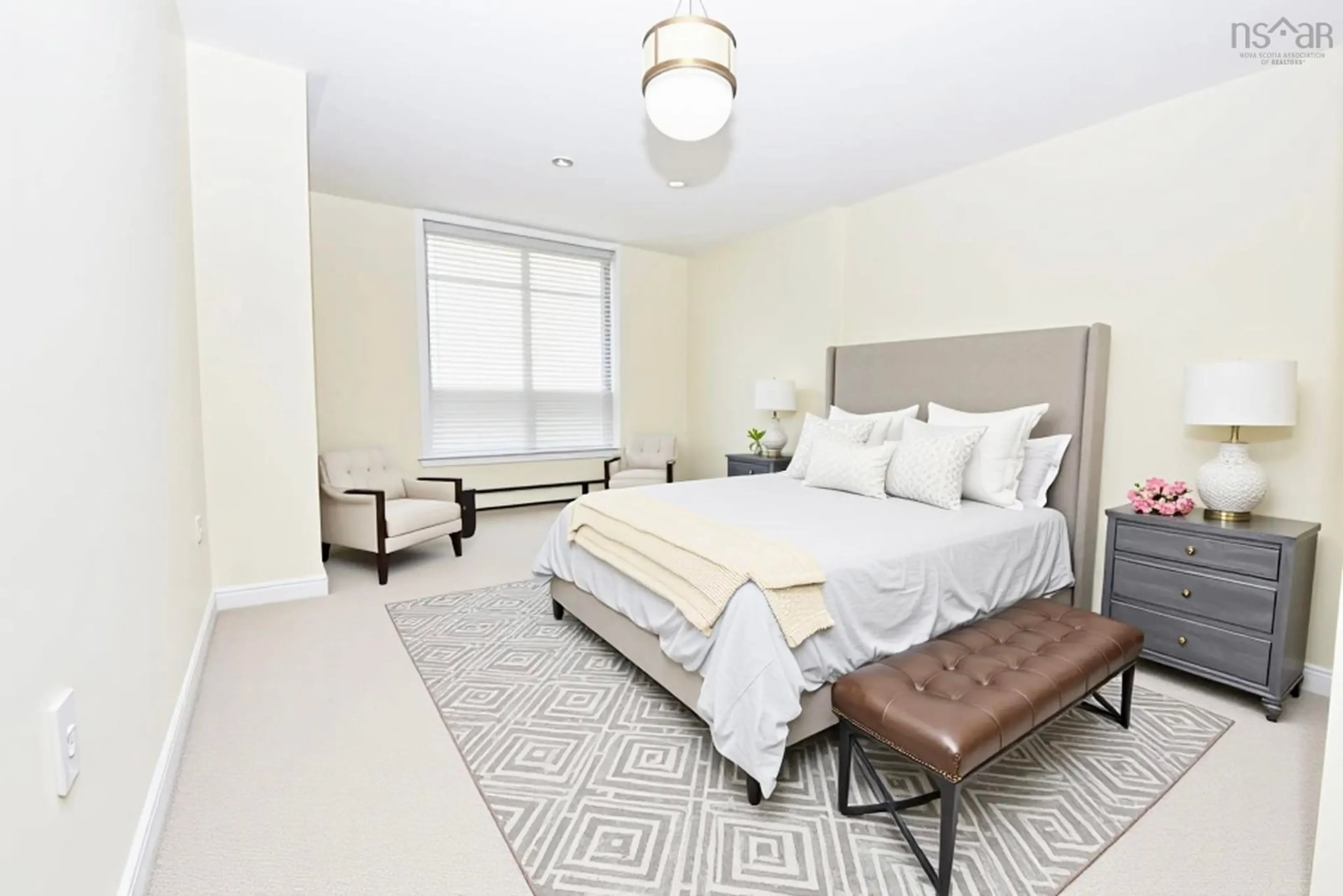 Bedroom with bed, carpet floor for 40 Regency Park Dr #105, Halifax Nova Scotia B3S 1L4