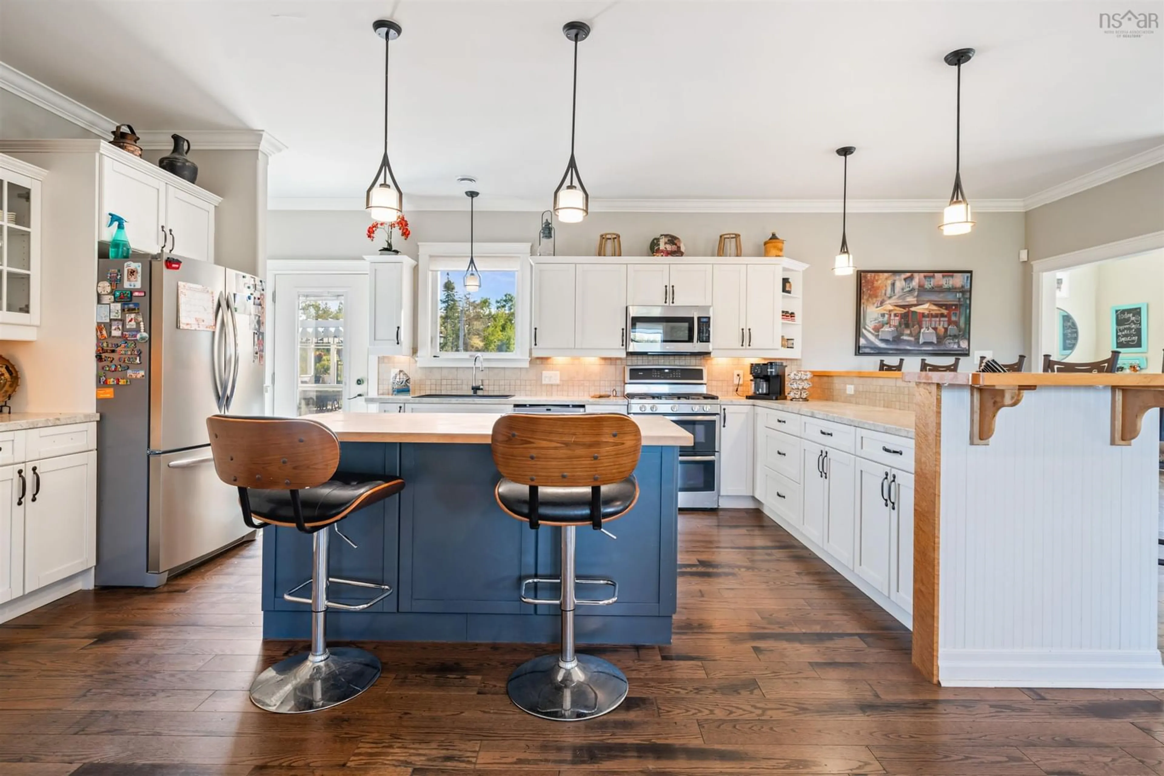 Open concept kitchen, unknown for 206 Shore Rd, Merigomish Nova Scotia B0K 1G0