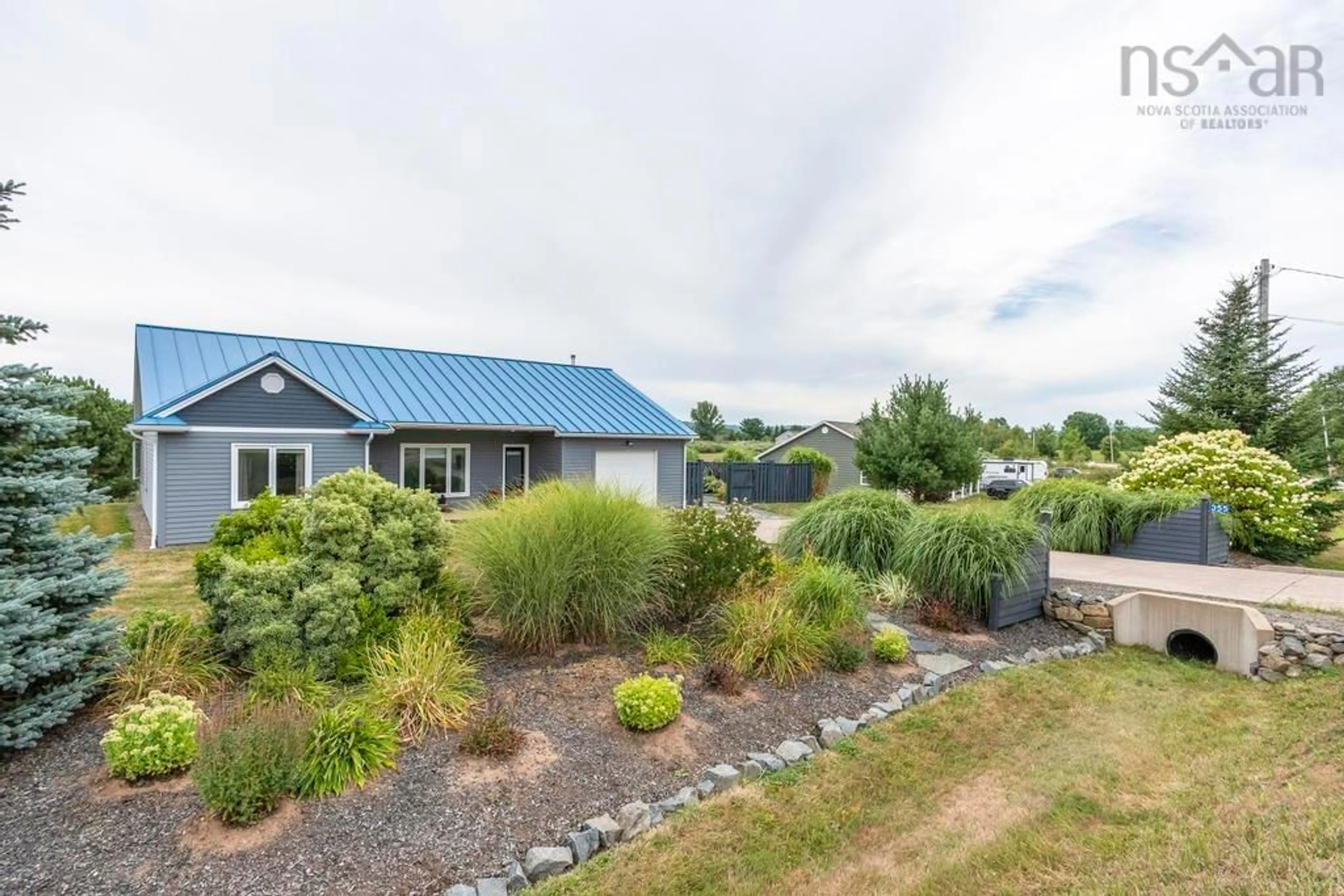 A pic from outside/outdoor area/front of a property/back of a property/a pic from drone, water/lake/river/ocean view for 355 Falmouth Dyke Rd, Falmouth Nova Scotia B0P 1L0