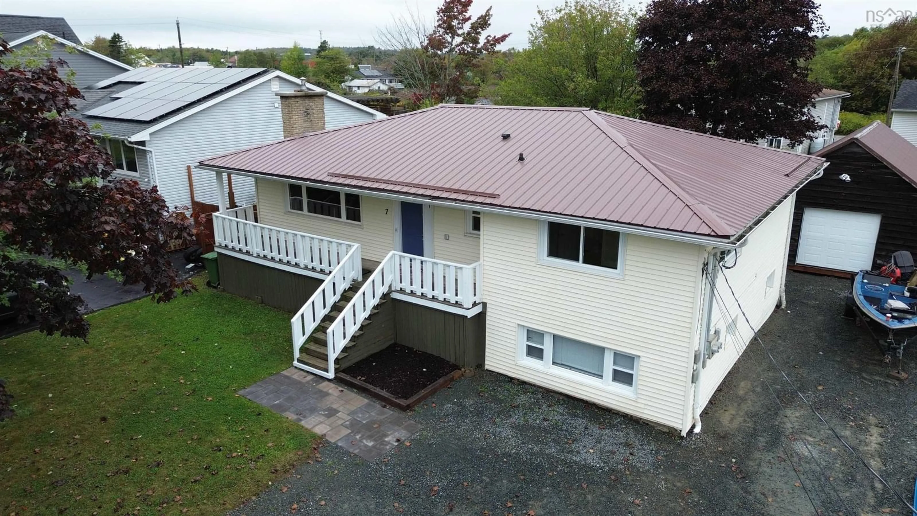 A pic from outside/outdoor area/front of a property/back of a property/a pic from drone, building for 7 Karen Dr, Westphal Nova Scotia B2W 3T1