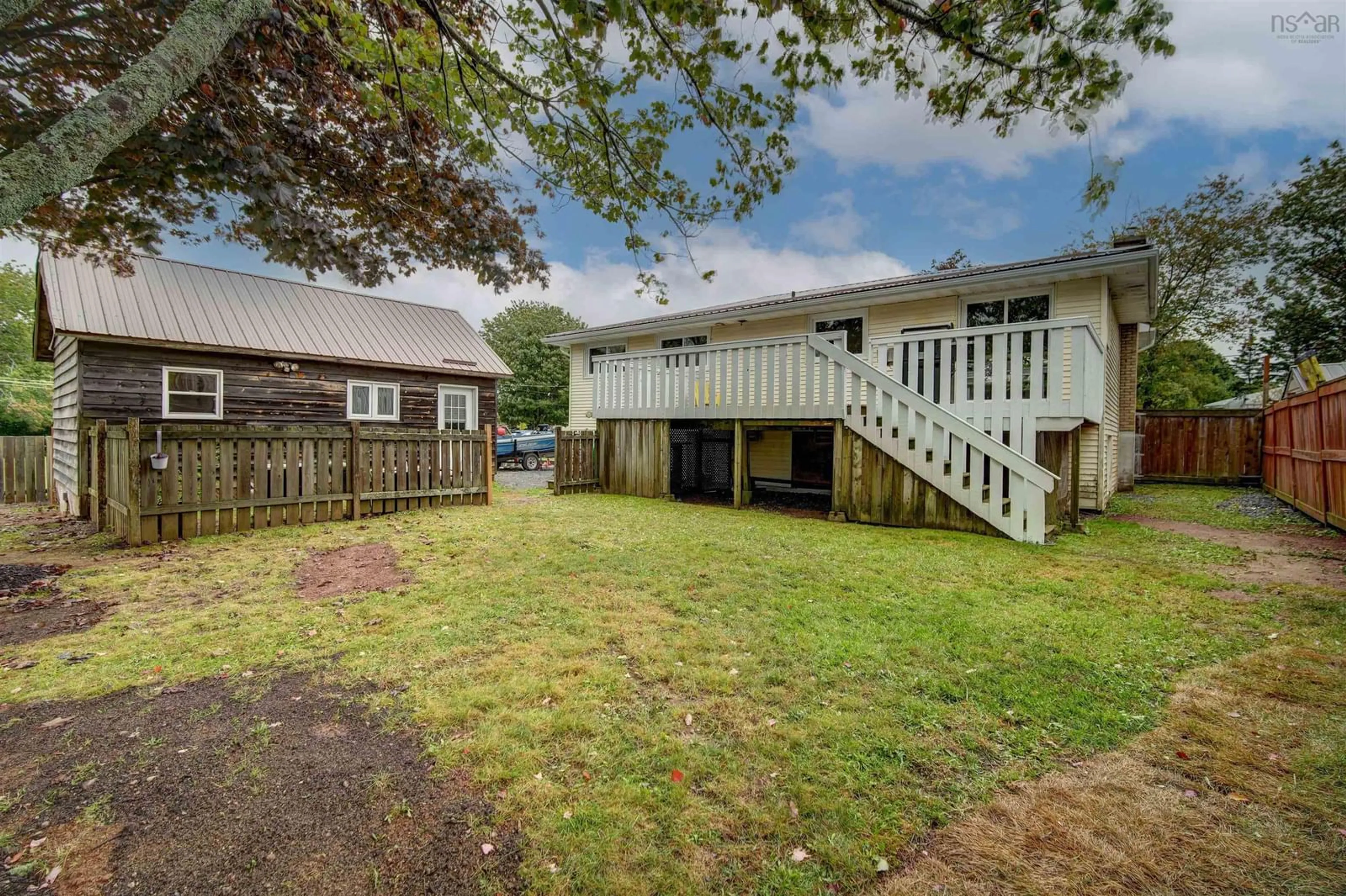 A pic from outside/outdoor area/front of a property/back of a property/a pic from drone, unknown for 7 Karen Dr, Westphal Nova Scotia B2W 3T1