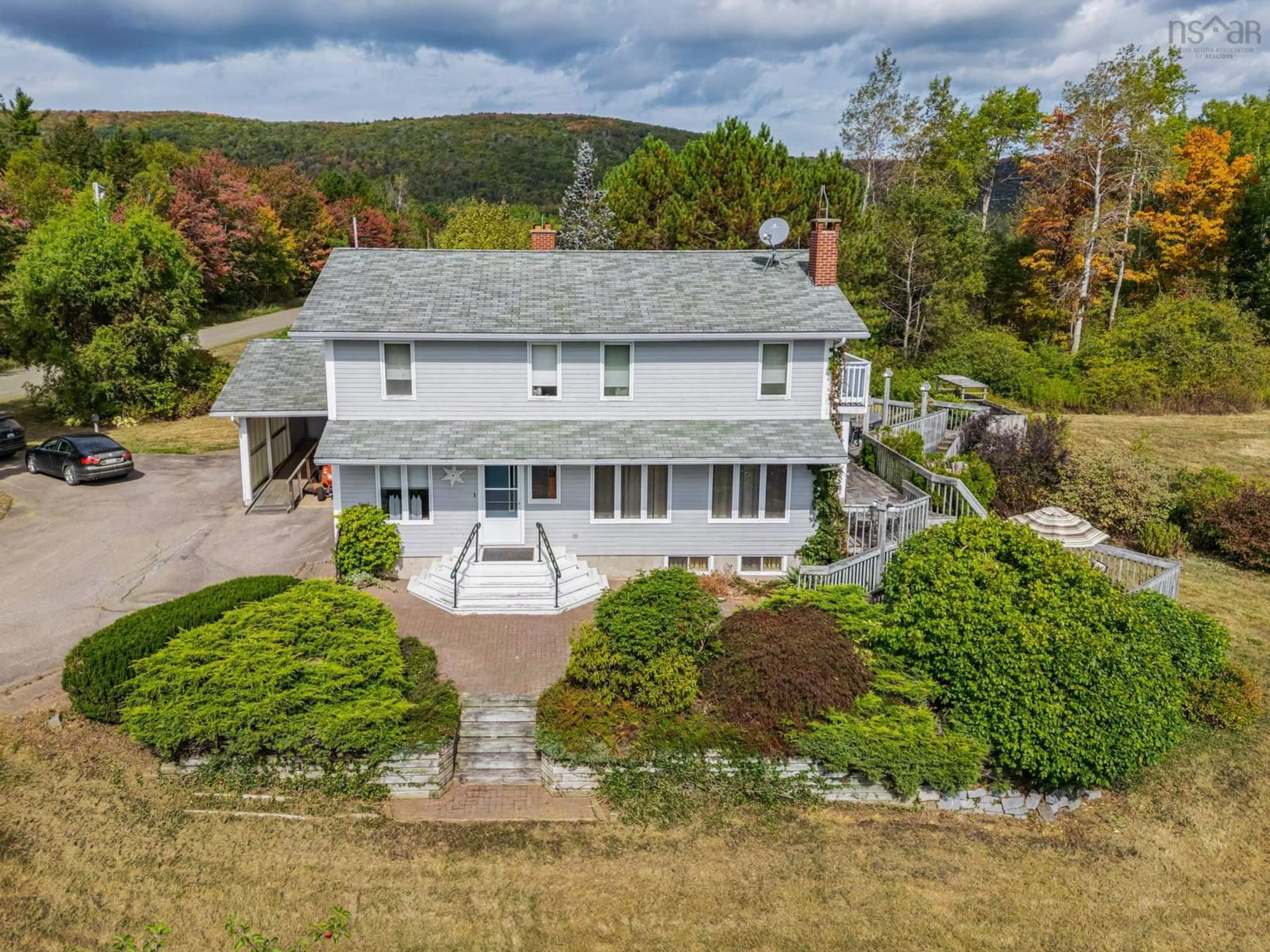 A pic from outside/outdoor area/front of a property/back of a property/a pic from drone, unknown for 260 Phinney Mountain Rd, Upper Granville Nova Scotia B0S 1A0