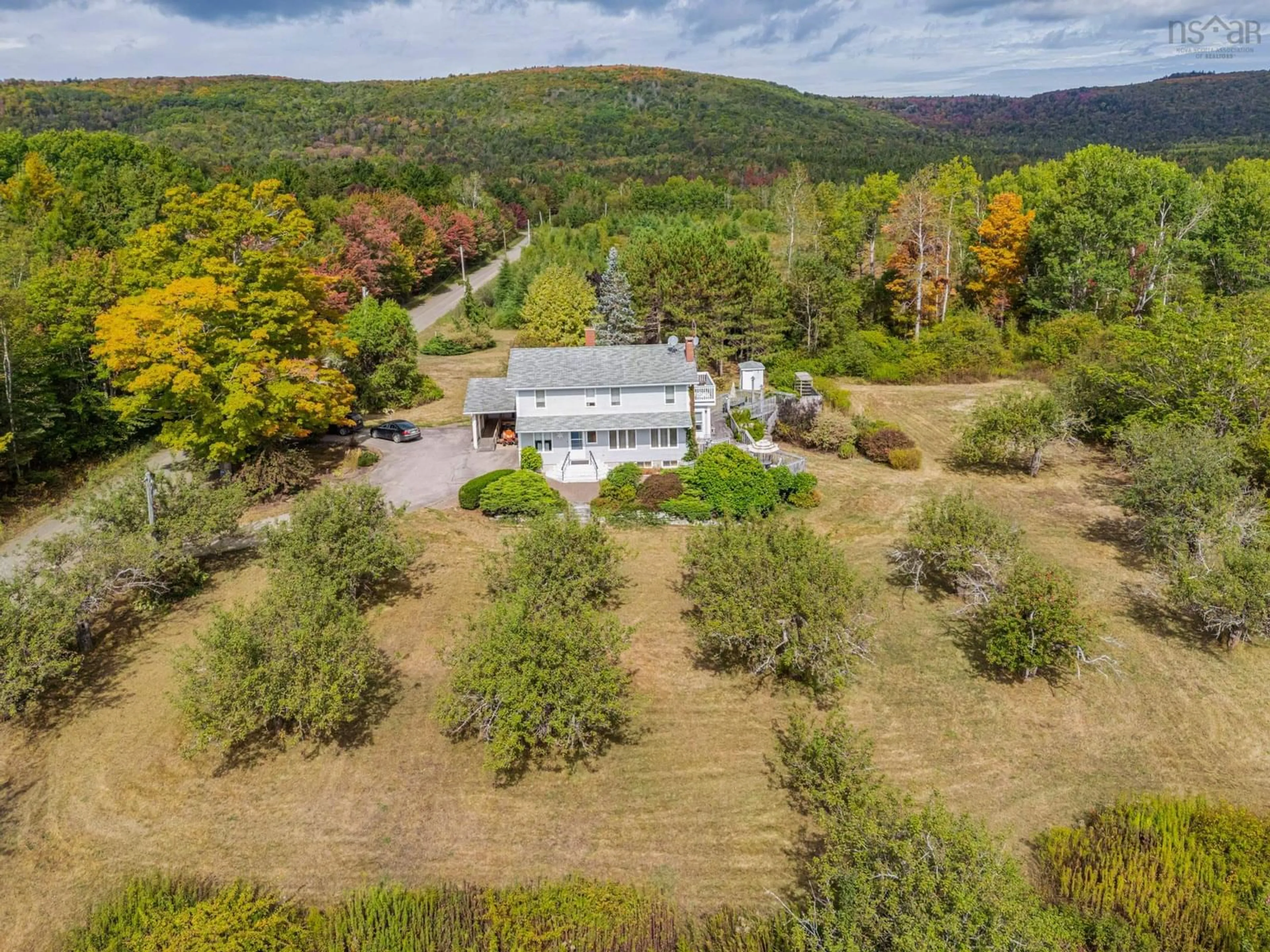 A pic from outside/outdoor area/front of a property/back of a property/a pic from drone, unknown for 260 Phinney Mountain Rd, Upper Granville Nova Scotia B0S 1A0