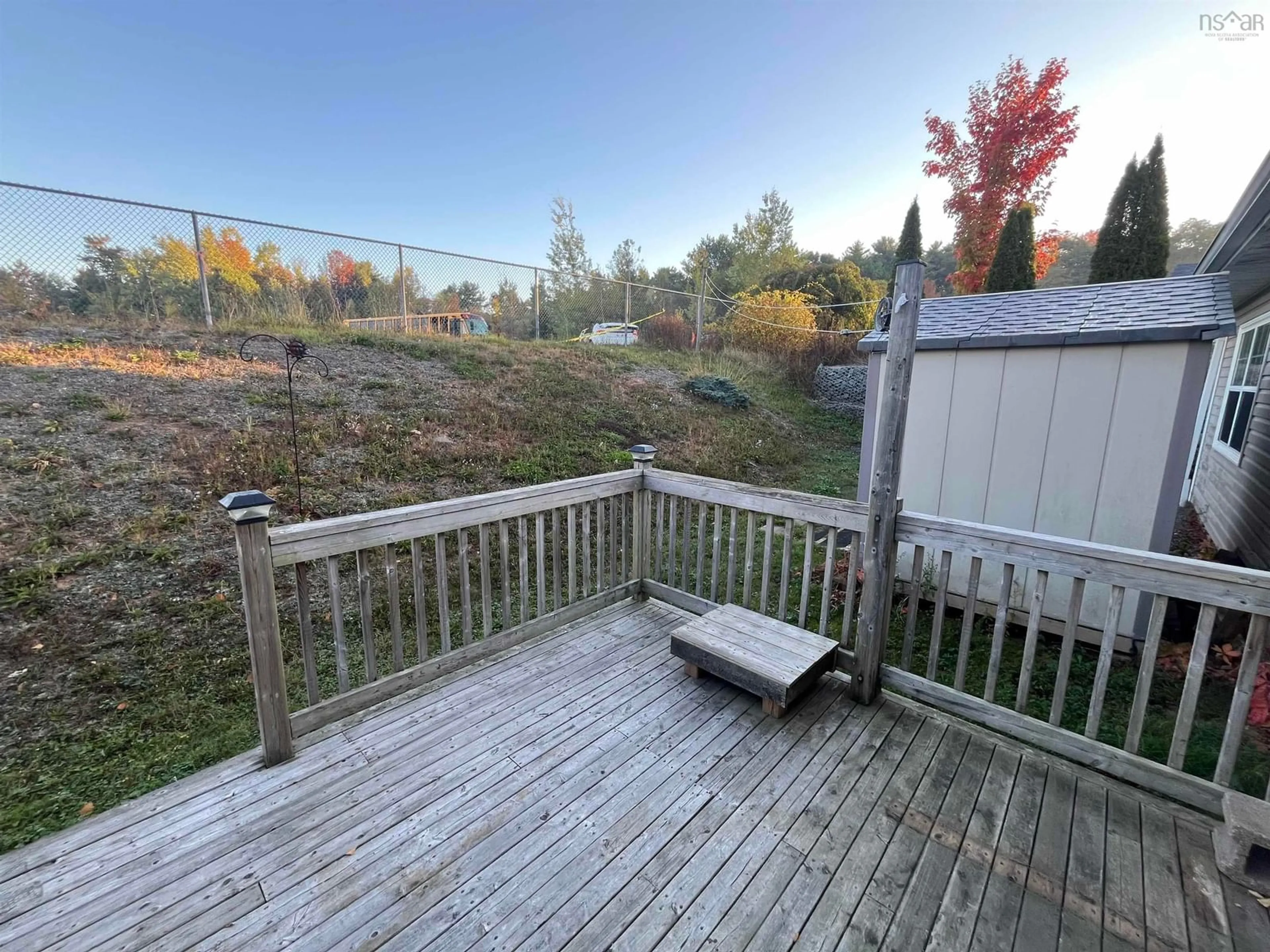 Patio, forest/trees view for 29 Kimbrough Crt, Greenwich Nova Scotia B4P 2R2