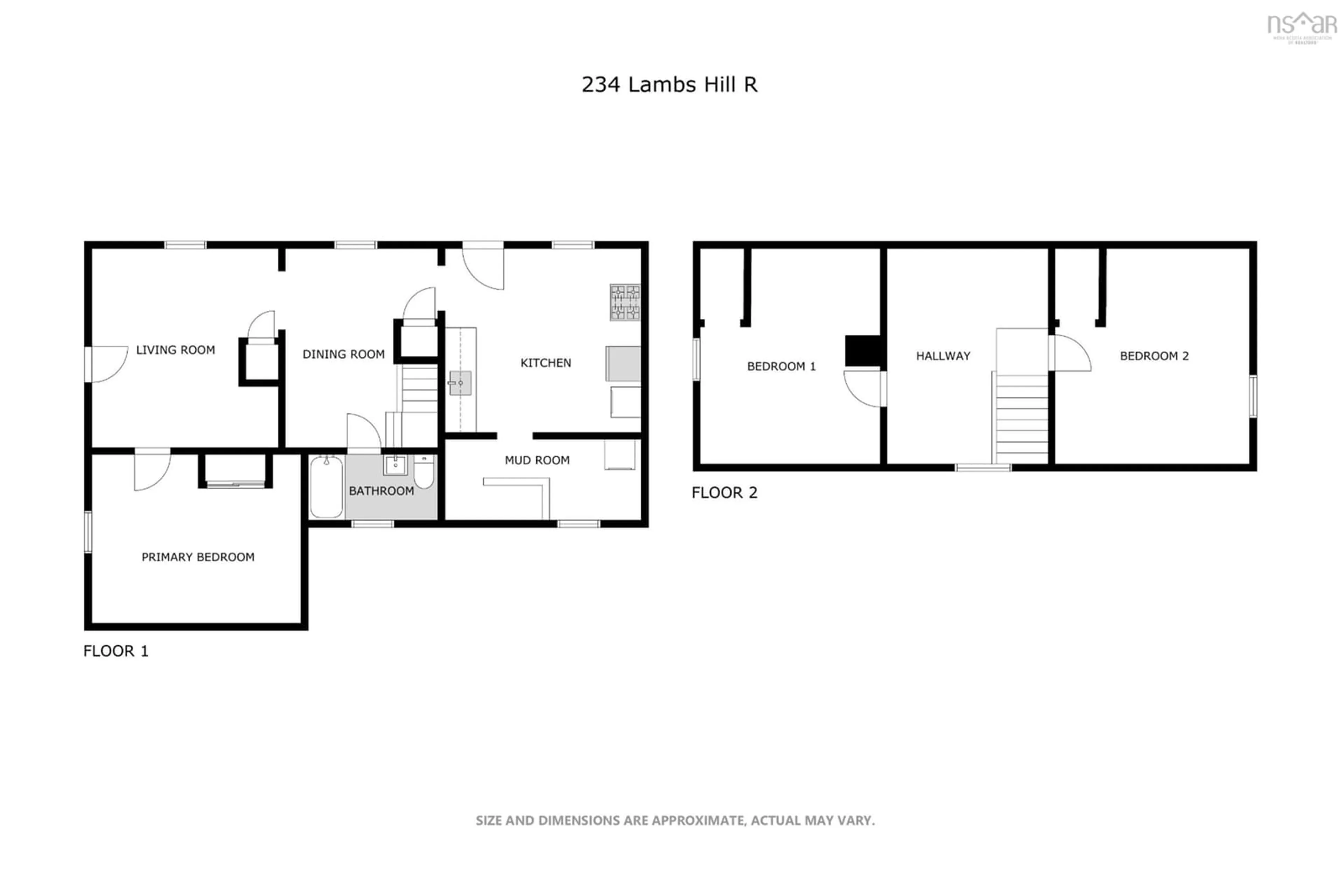 Floor plan for 234 Lambs Hill Rd, Parrsboro Nova Scotia B0M 1S0