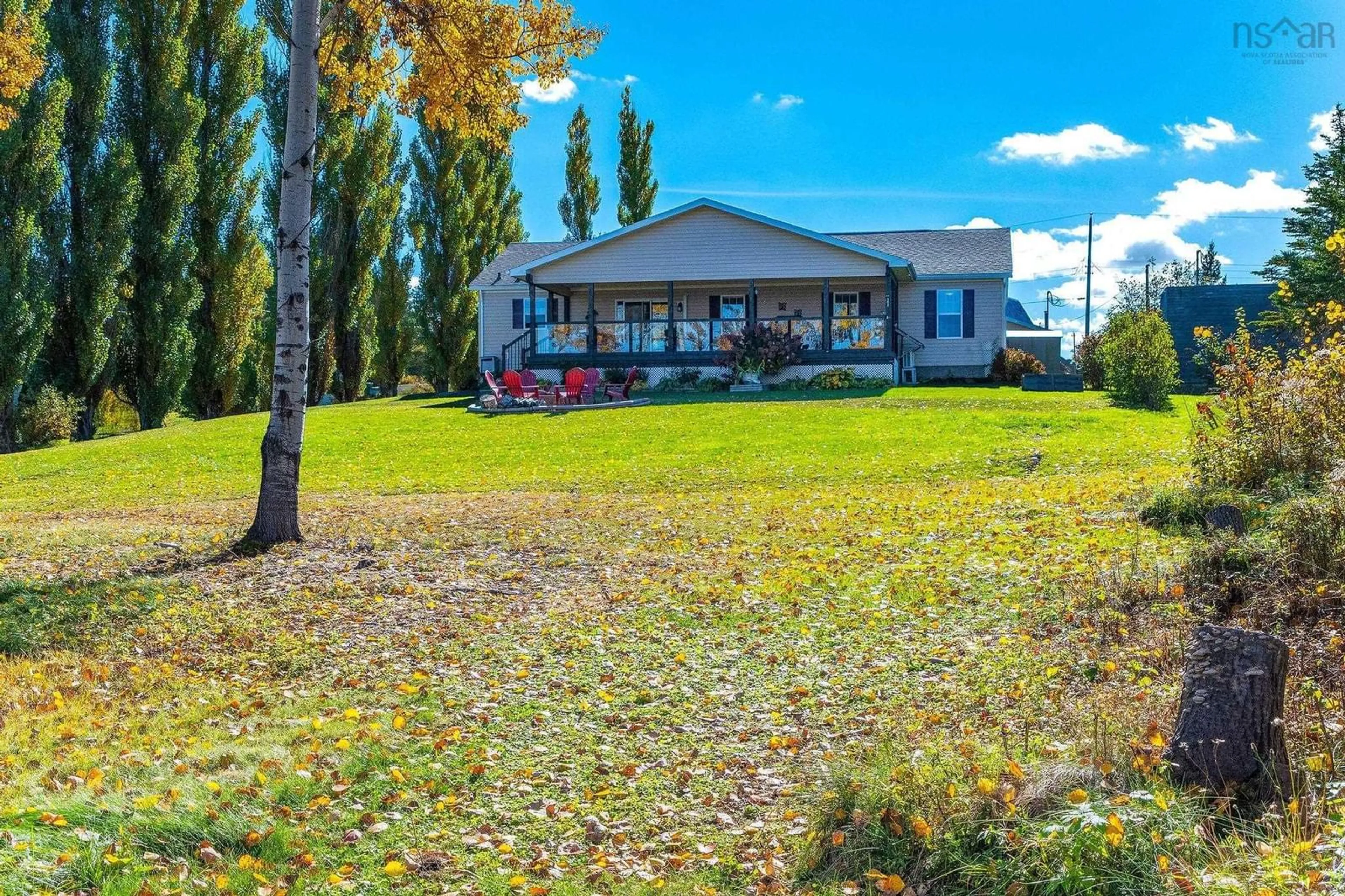 A pic from outside/outdoor area/front of a property/back of a property/a pic from drone, water/lake/river/ocean view for 151 Appalosa Trail, Bayhead Nova Scotia B0K 1V0