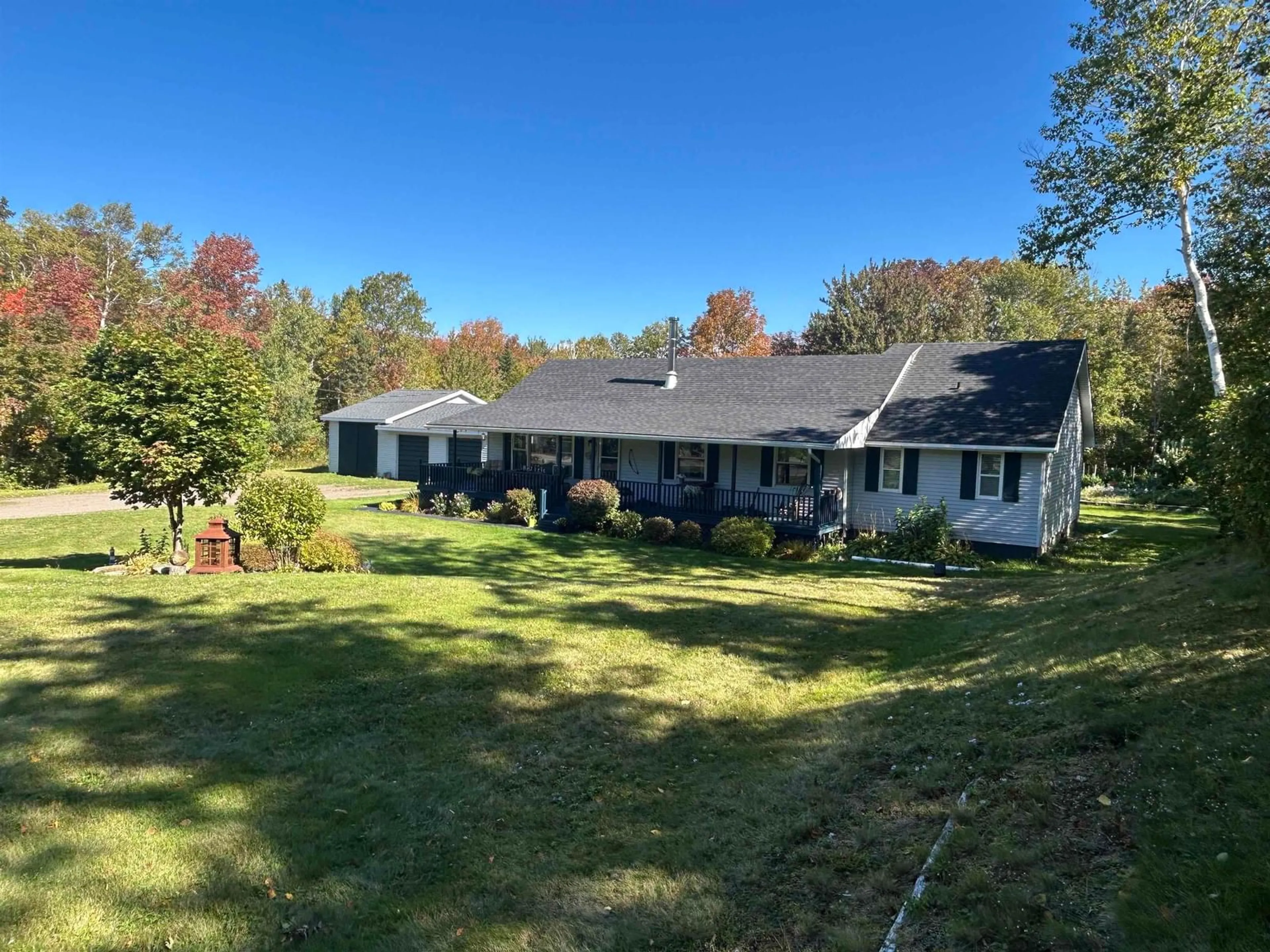 A pic from outside/outdoor area/front of a property/back of a property/a pic from drone, unknown for 3542 Highway 245, Maryvale Nova Scotia B2G 2L1
