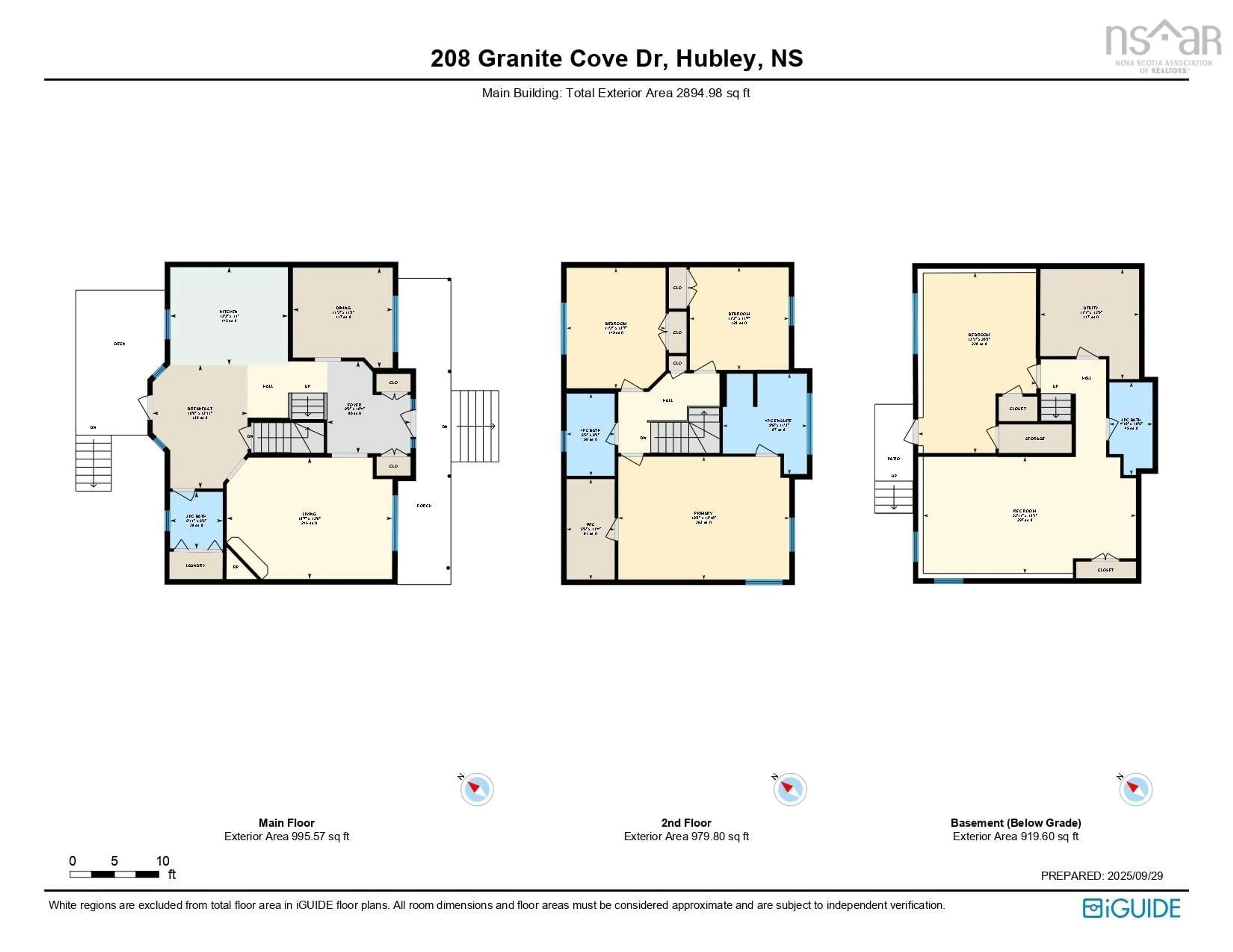Floor plan for 208 Granite Cove Dr, Hubley Nova Scotia B3Z 4N9