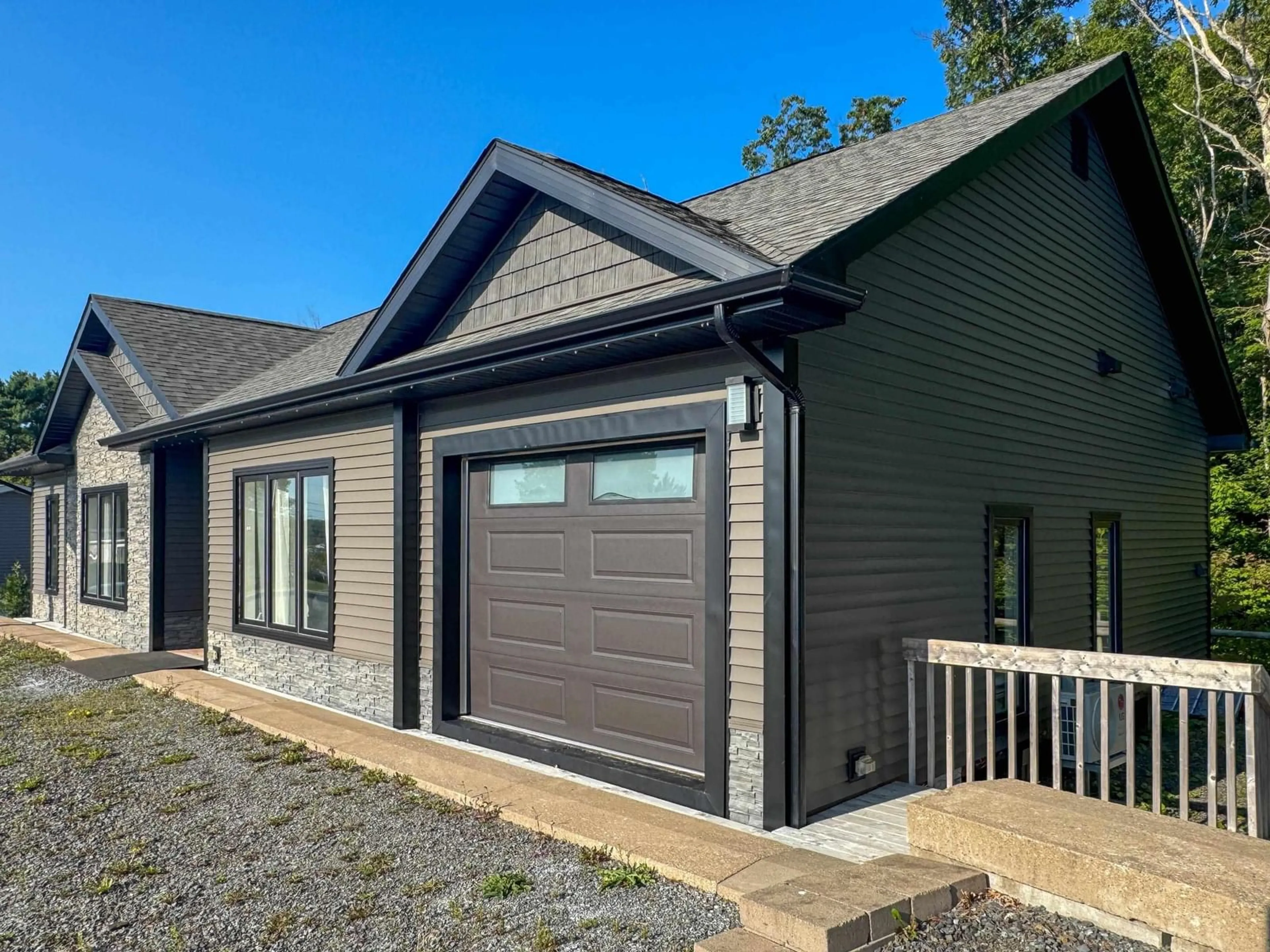 Home with vinyl exterior material, street for 277 Haven Dr, Bridgewater Nova Scotia B4V 4E4