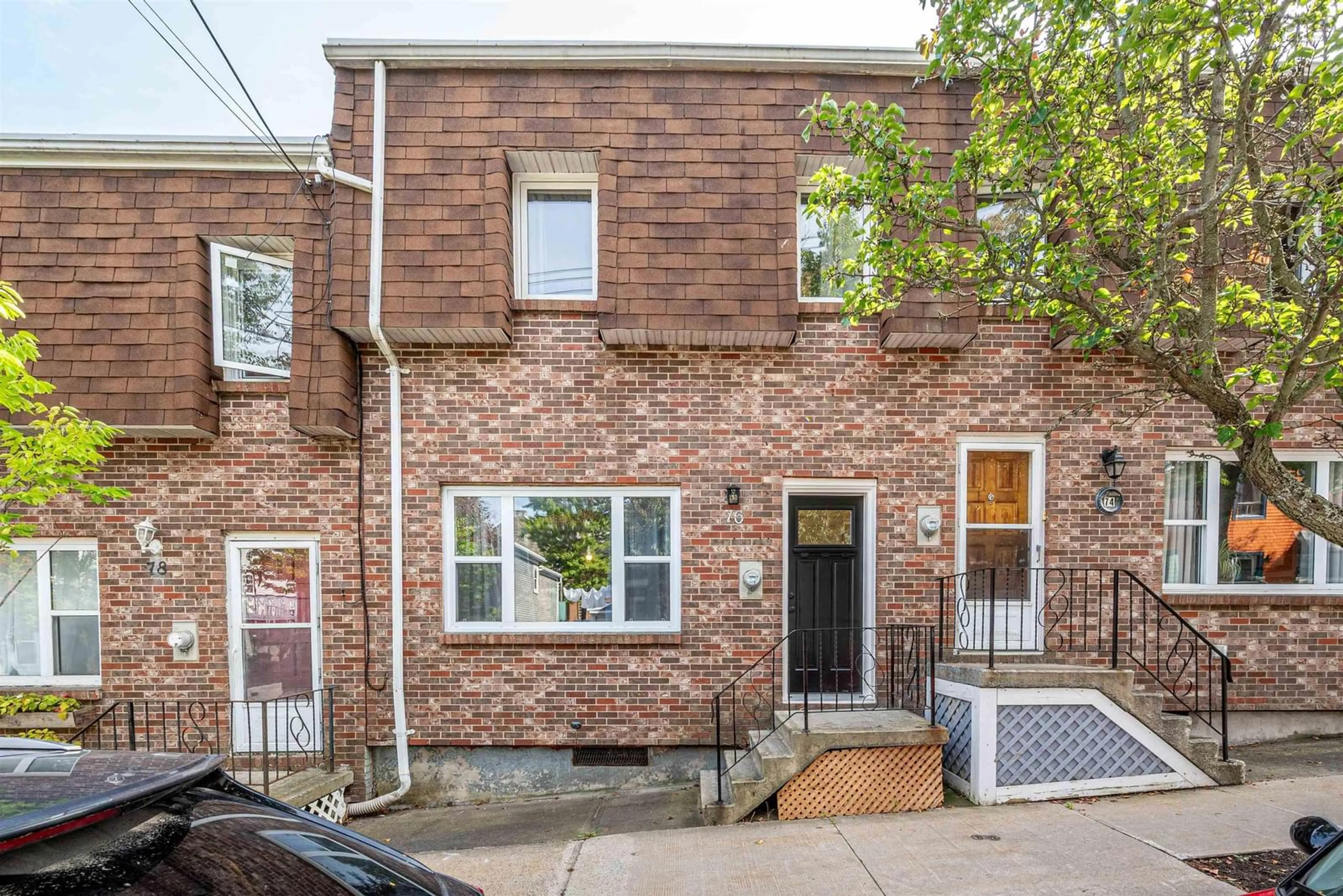 Home with brick exterior material, street for 76 Queen St, Dartmouth Nova Scotia B2Y 1G5