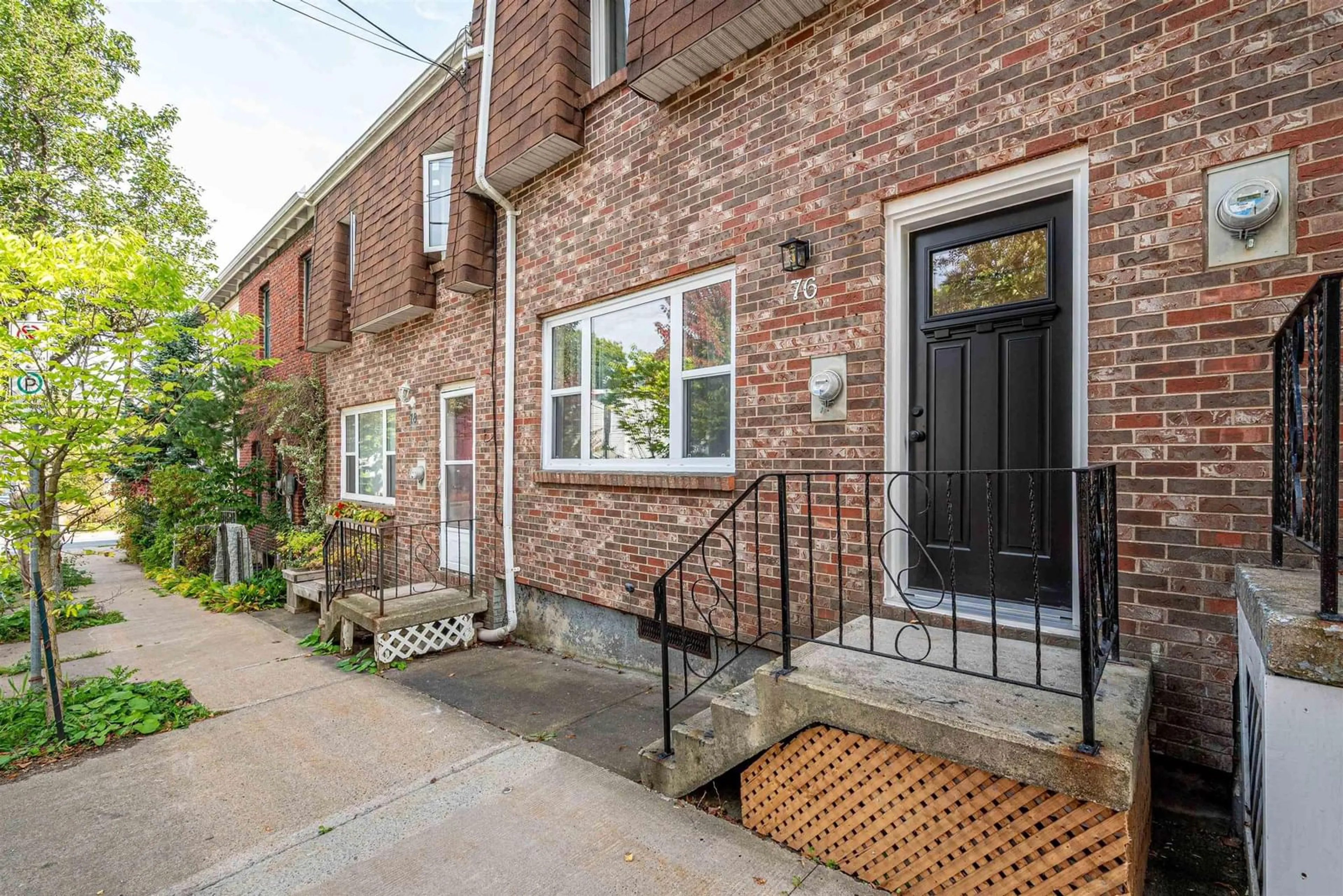 Home with brick exterior material, street for 76 Queen St, Dartmouth Nova Scotia B2Y 1G5