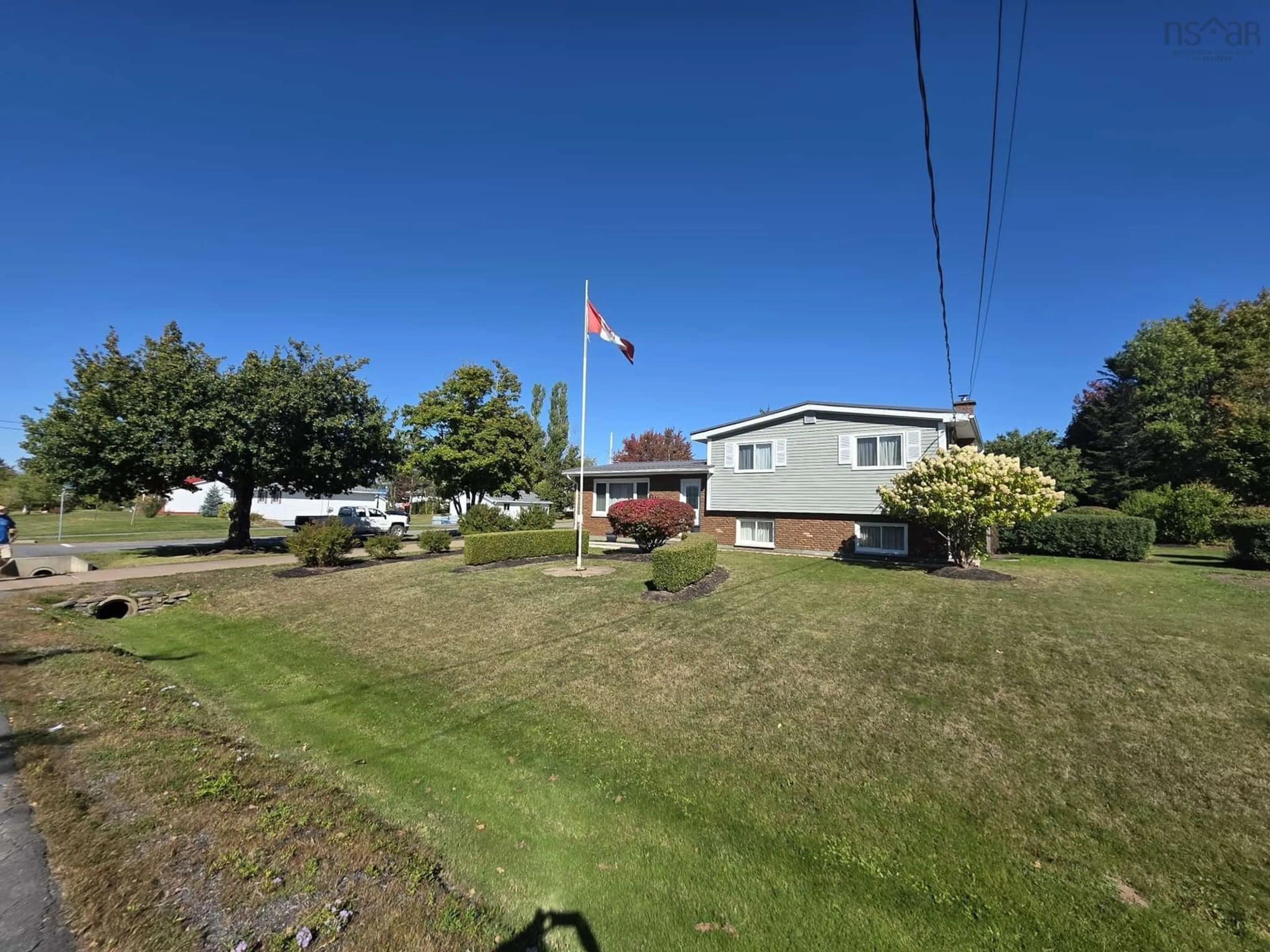 A pic from outside/outdoor area/front of a property/back of a property/a pic from drone, water/lake/river/ocean view for 212 Patterson St, Pictou Nova Scotia B0K 1H0