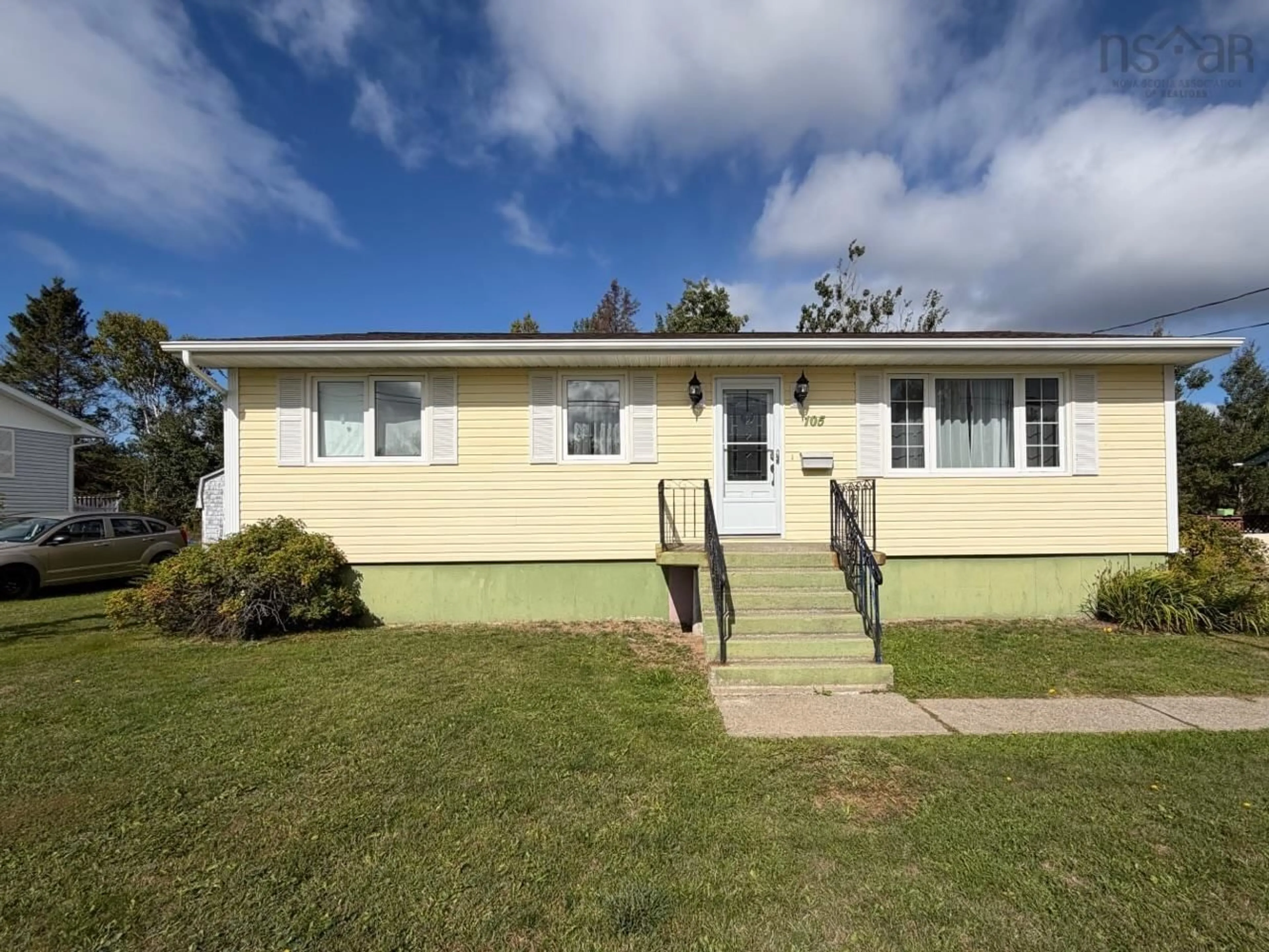 Home with vinyl exterior material, unknown for 105 Duffell Dr, Mira Road Nova Scotia B1P 3G7