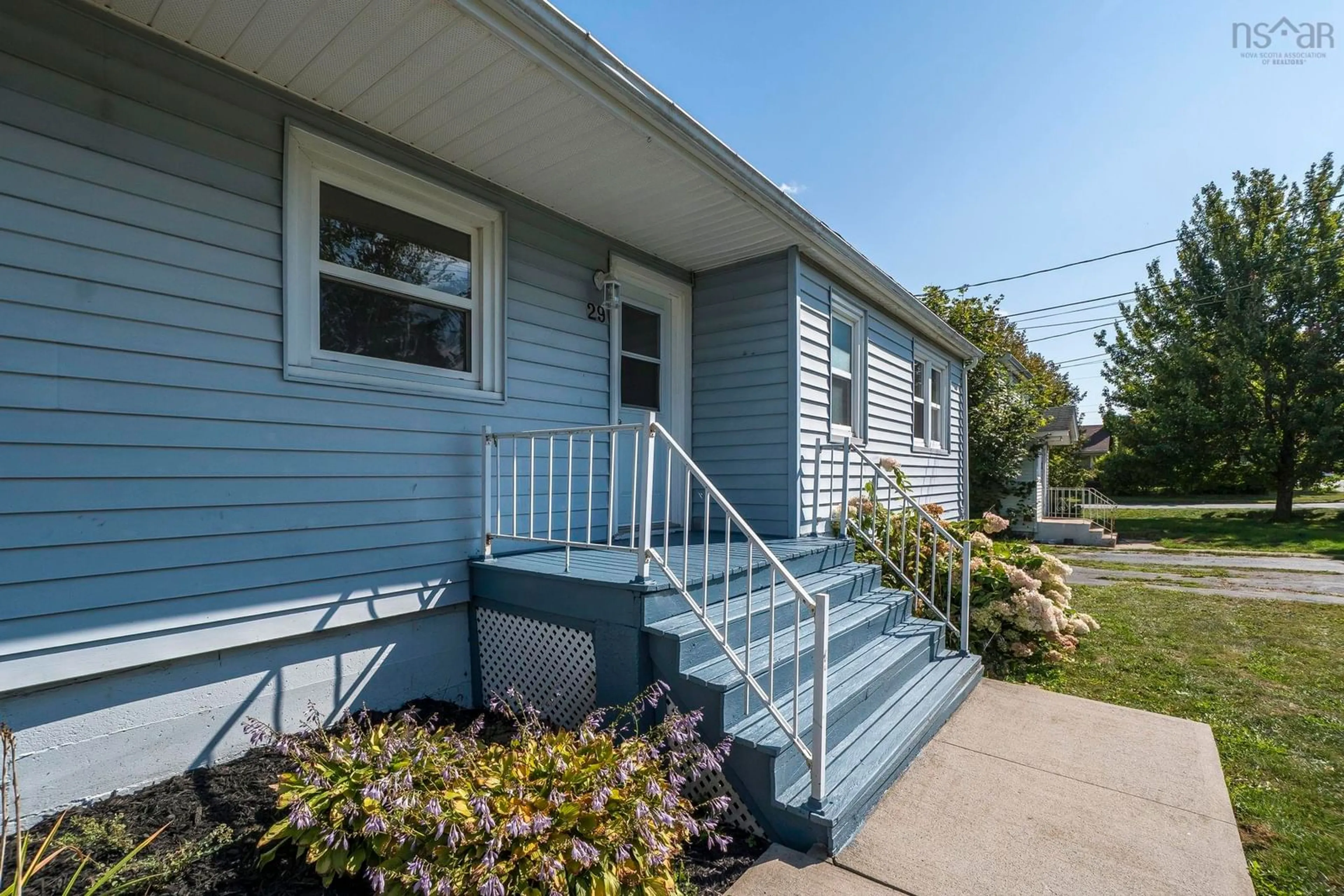 Home with vinyl exterior material, street for 29 Chittick Ave, Dartmouth Nova Scotia B3A 3J7